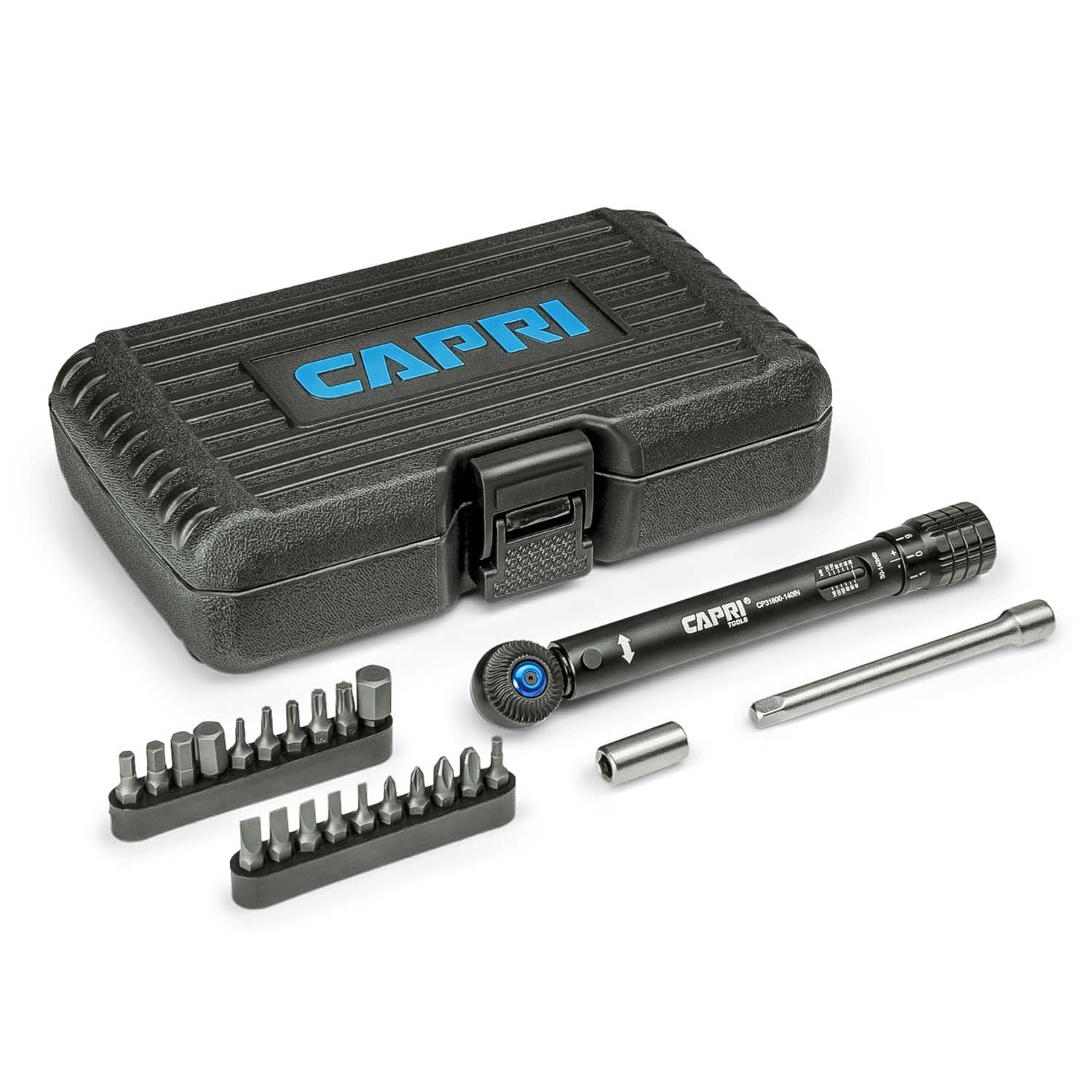 Capri Tools 1/4 in. Drive Mini Torque Wrench Set, 30-140 in. lbs.