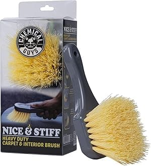 Chemical Guys ACCG02 Nice & Stiff Heavy Duty Carpet & Interior Detailing Brush