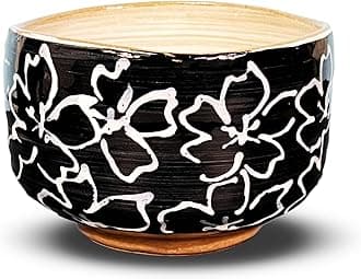 Matcha Bowl, 200ml, Ceramic, Black, Japanese, Handmade, Microwave Unsafe, Dishwasher Safe, Includes Box