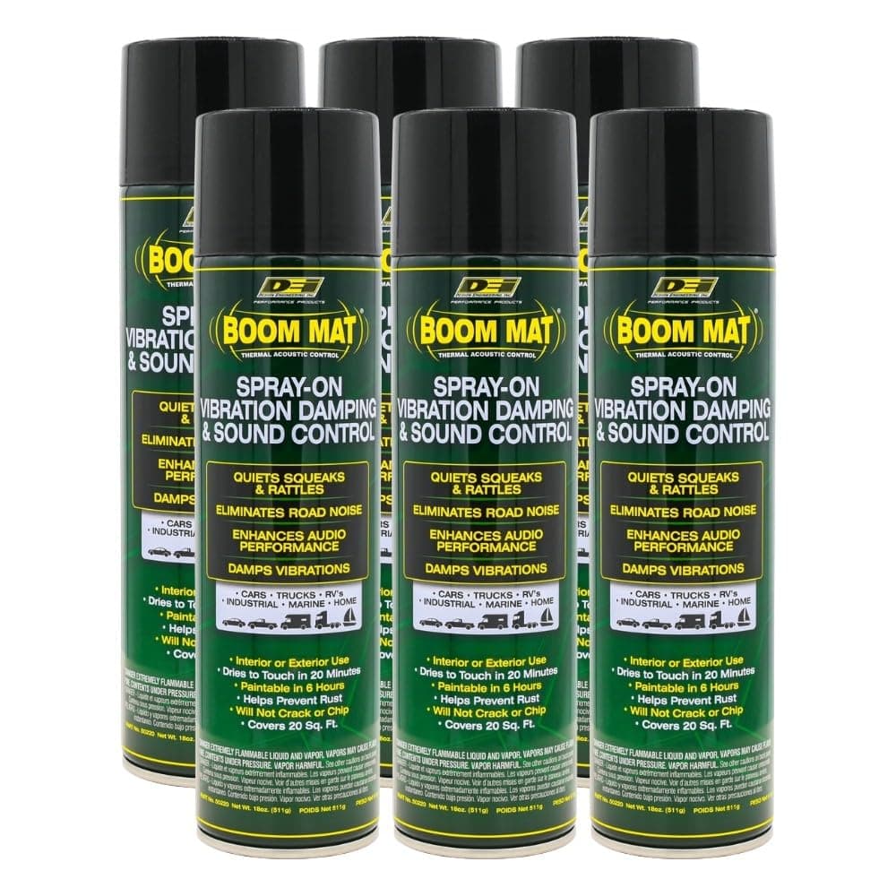 Design Engineering DEI Boom Mat Spray On Adhesive SIX PACK (050220)