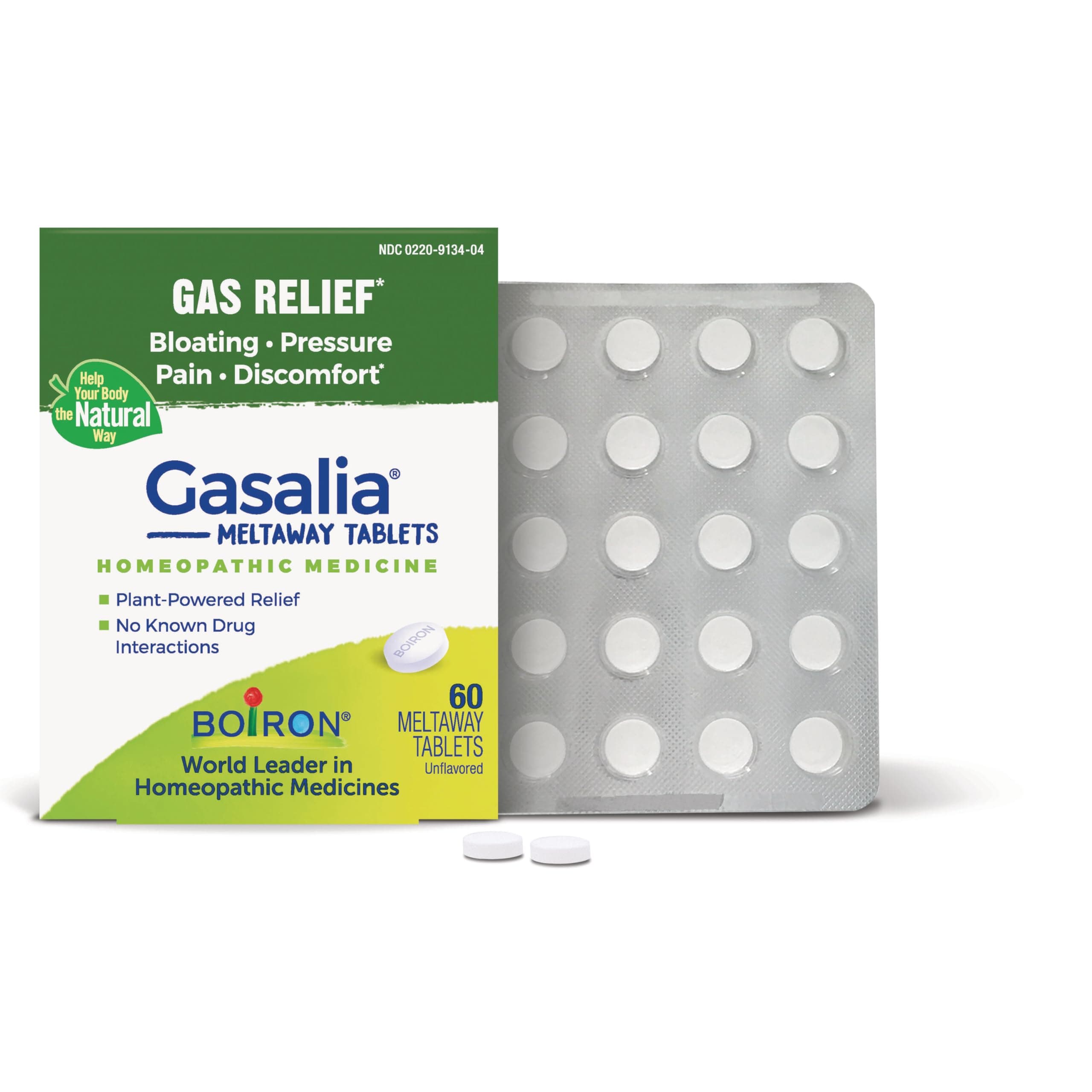 Gasalia, Gas Relief, 60 Quick-Dissolving Tablets