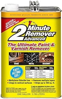2 Minute Remover Advanced Paint & Varnish Remover, 1 Gallon - Gel