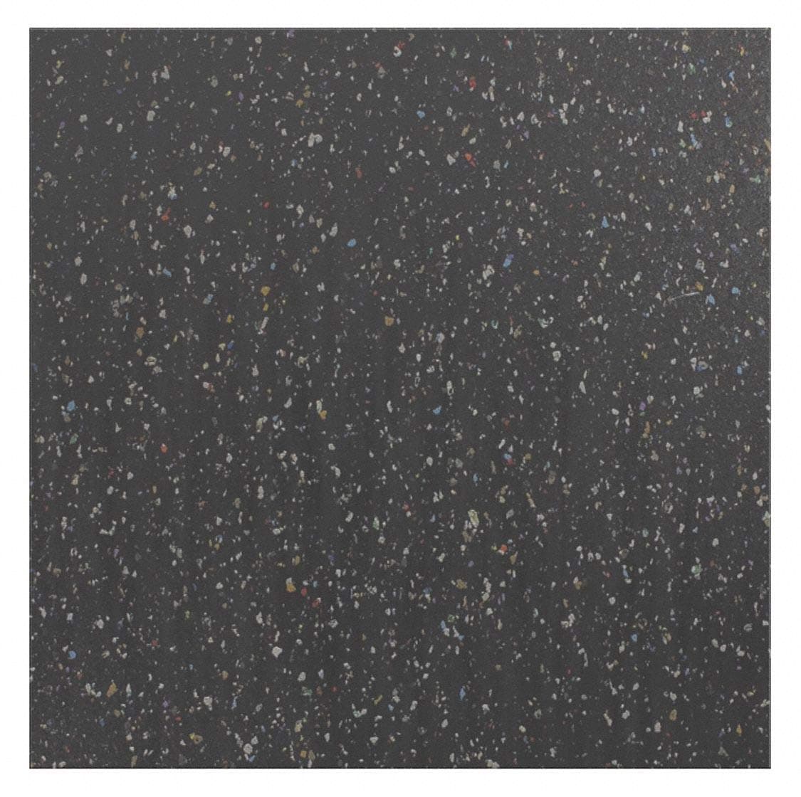 Rubber, Recycled, 1/8"Thick, 12"x12", 60A