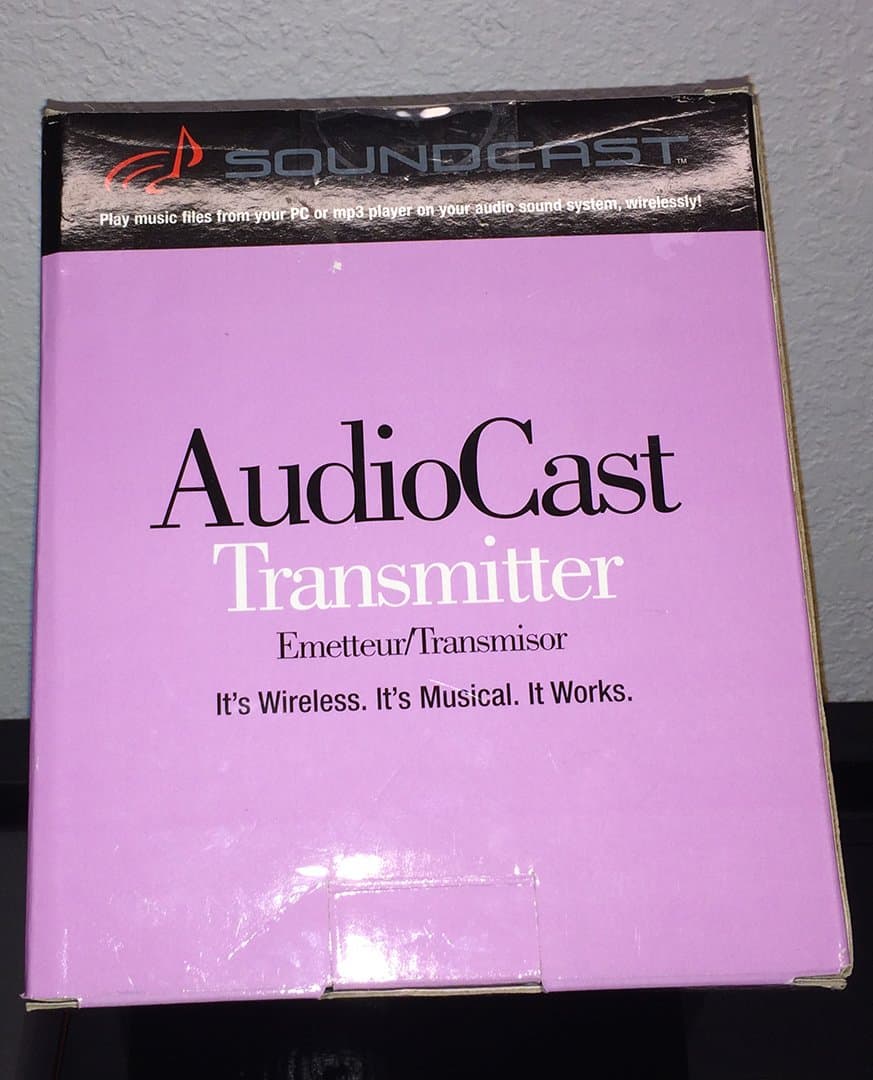 Soundcast ACT-211 AudioCast Wireless Transmitter for PC, Mac, or MP3 Players