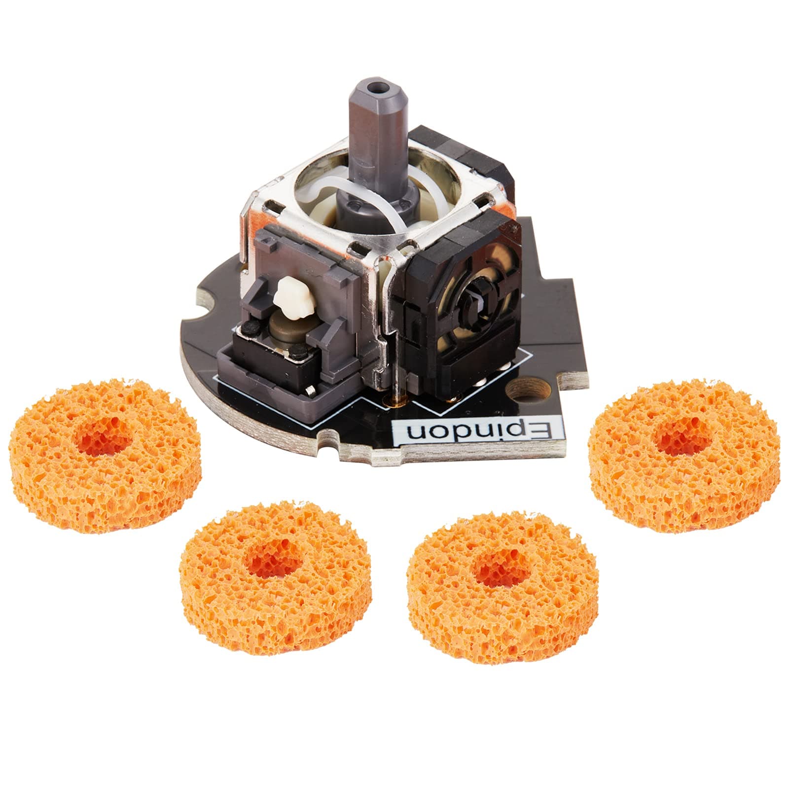 Epindon Replacement Stick Module with Target Rings Kit for Thrustmaster eSwap X2/X/S/XR & Pro Controllers, Compatible with Both SH5&SH2 Stick Module Housing, Standard Tension 80G