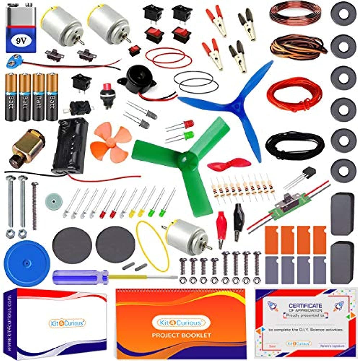 NASA Tech Super Kit 100 items in a kit Science & fun innovation Kit with instruction manual