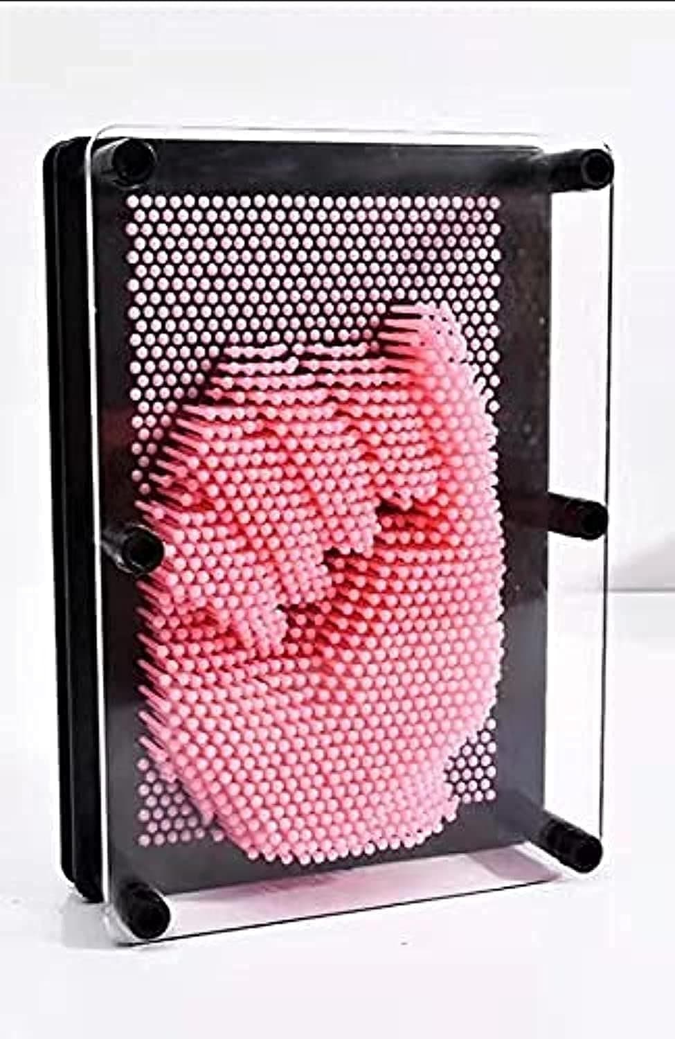 ‏pinart，medium creative 3D three-dimensional face painting needle printing clone hand model birthday gift home furnishing items (multi color)