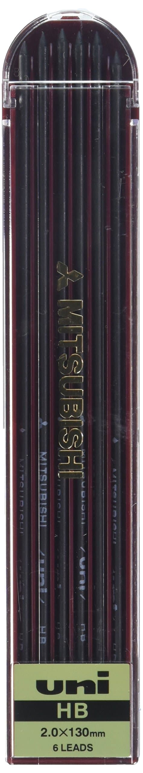 Uni Drop Holder Type Pencil Lead, 2.0mm, HB (ULNHB)