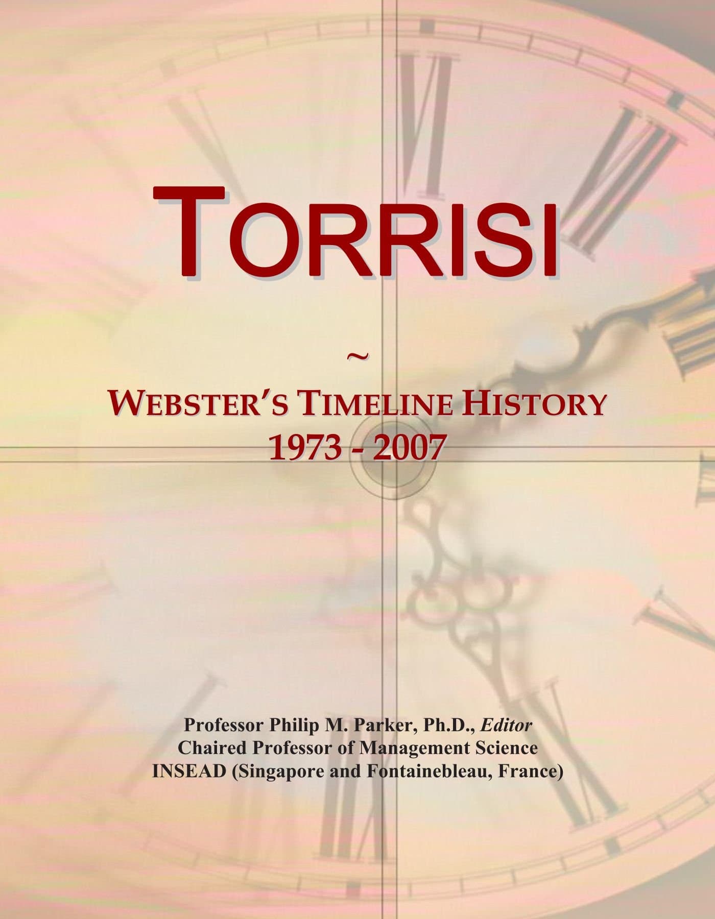 Torrisi: Webster's Timeline History, 1973 - 2007