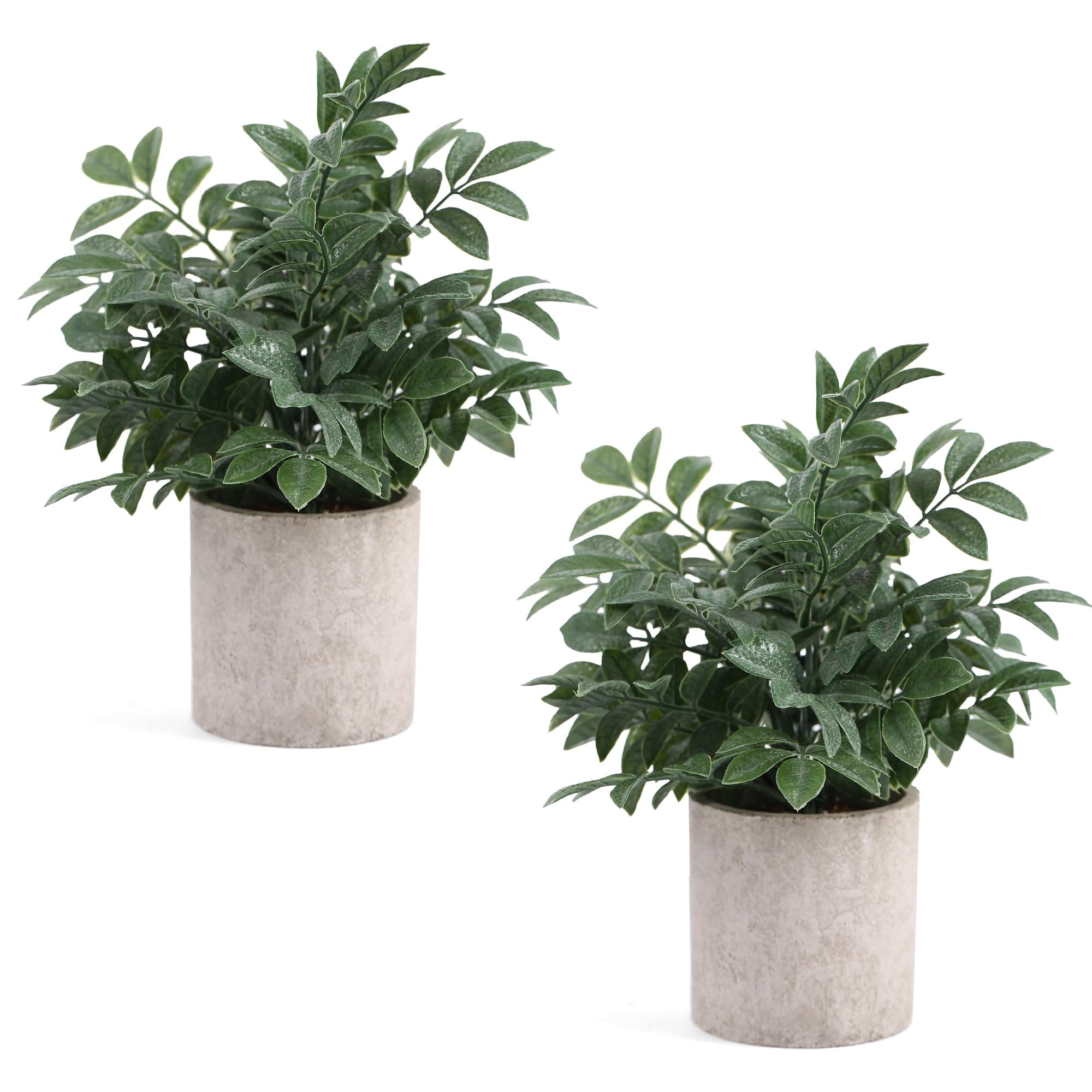 Potted Artificial Herb Plants