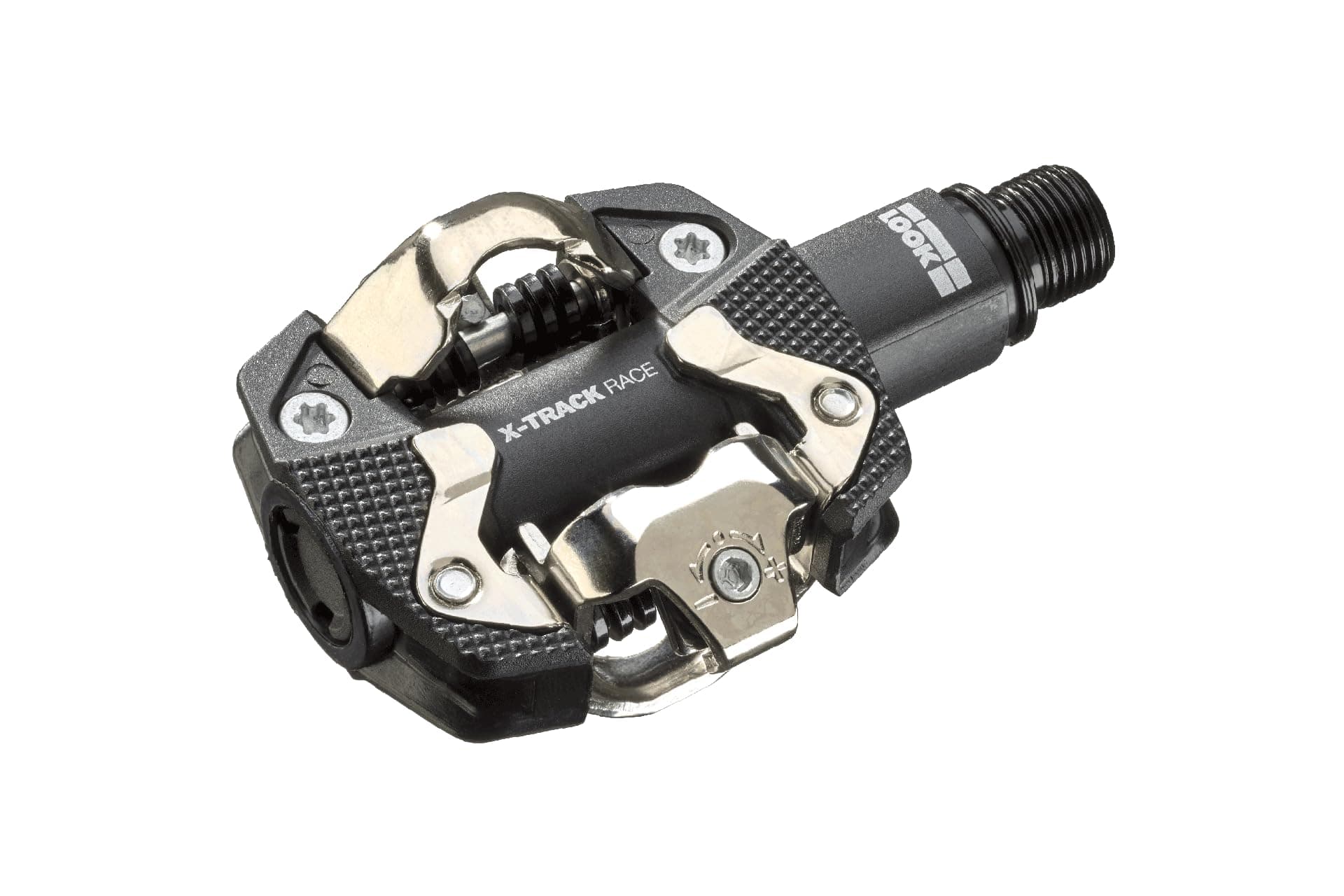 LOOK Cycle – X-Track Race – Composite Body - Chromoly+ Axle - Clipless Pedal - Extreme Reliability, Large Support Surface - MTB Bike Pedals