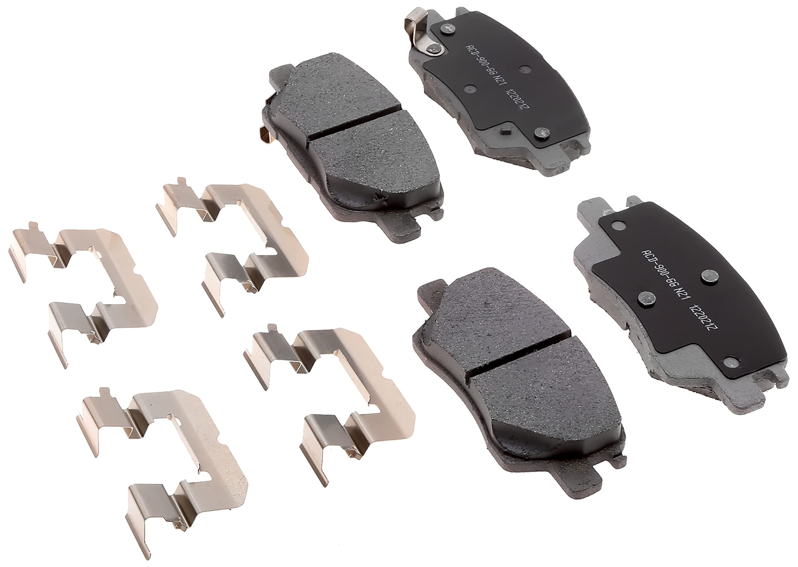 ACDelcoSilver 14D1844CHF1 Ceramic Front Disc Brake Pad Set