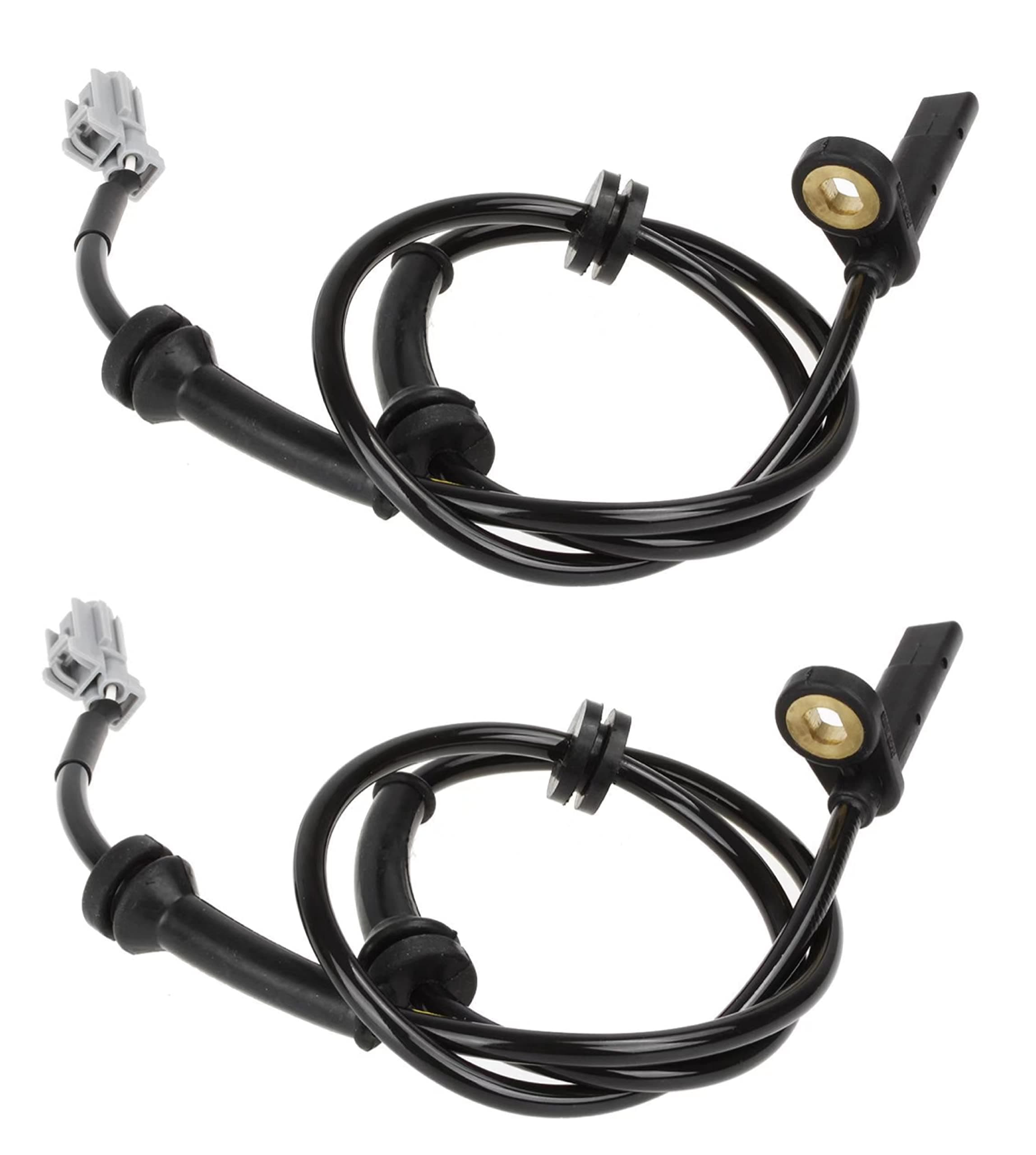 2PCS Front Left & Right ABS Wheel Speed Sensor Compatible with 2008-2014 Nissan Rogue 2.5L, Nissan X-Trail 2.5L L4 2007-2013 47910-1DA1A 47910-JG000 ALS1658
