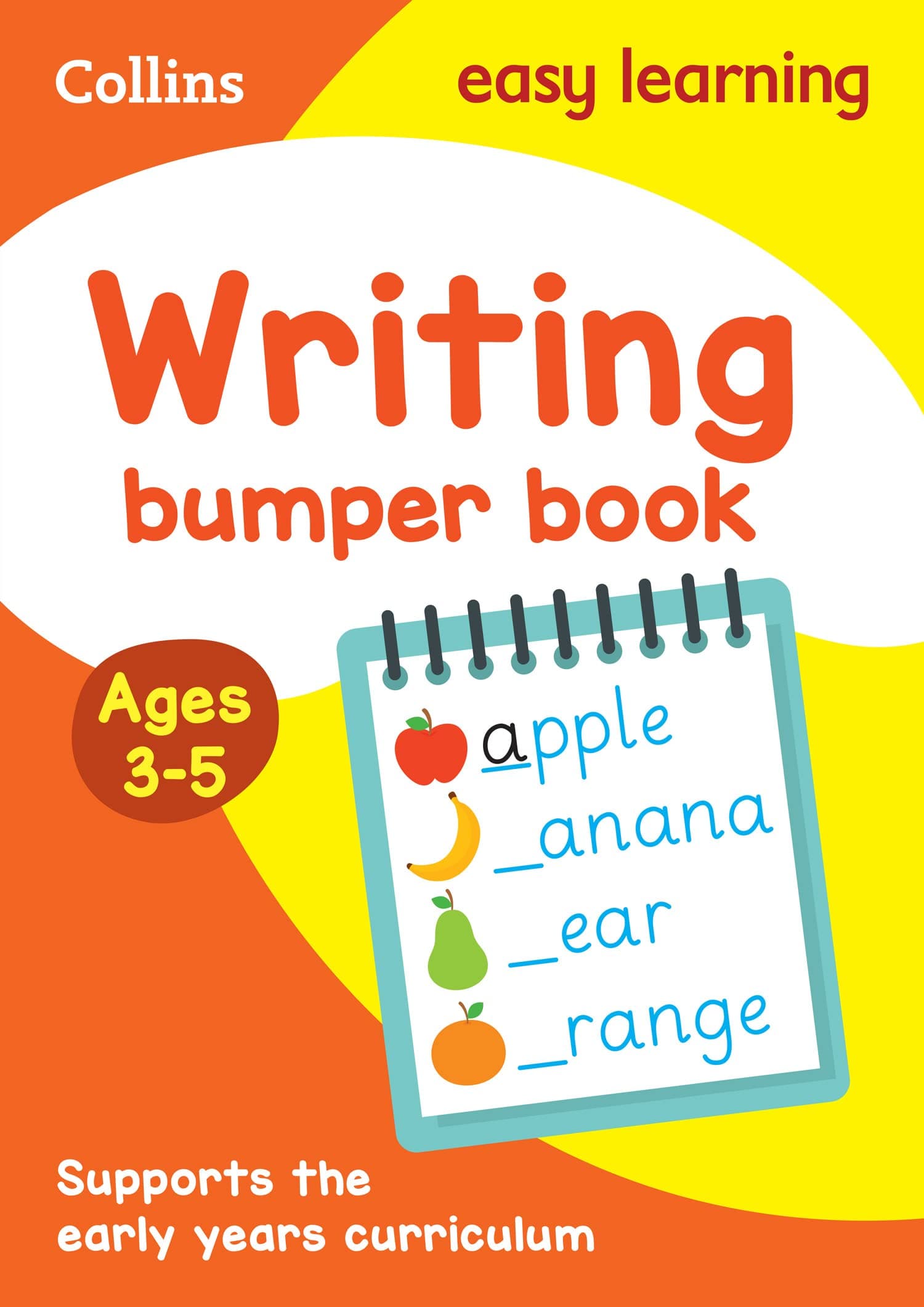 Collins Easy Learning Writing Bumper Book Ages 3-5