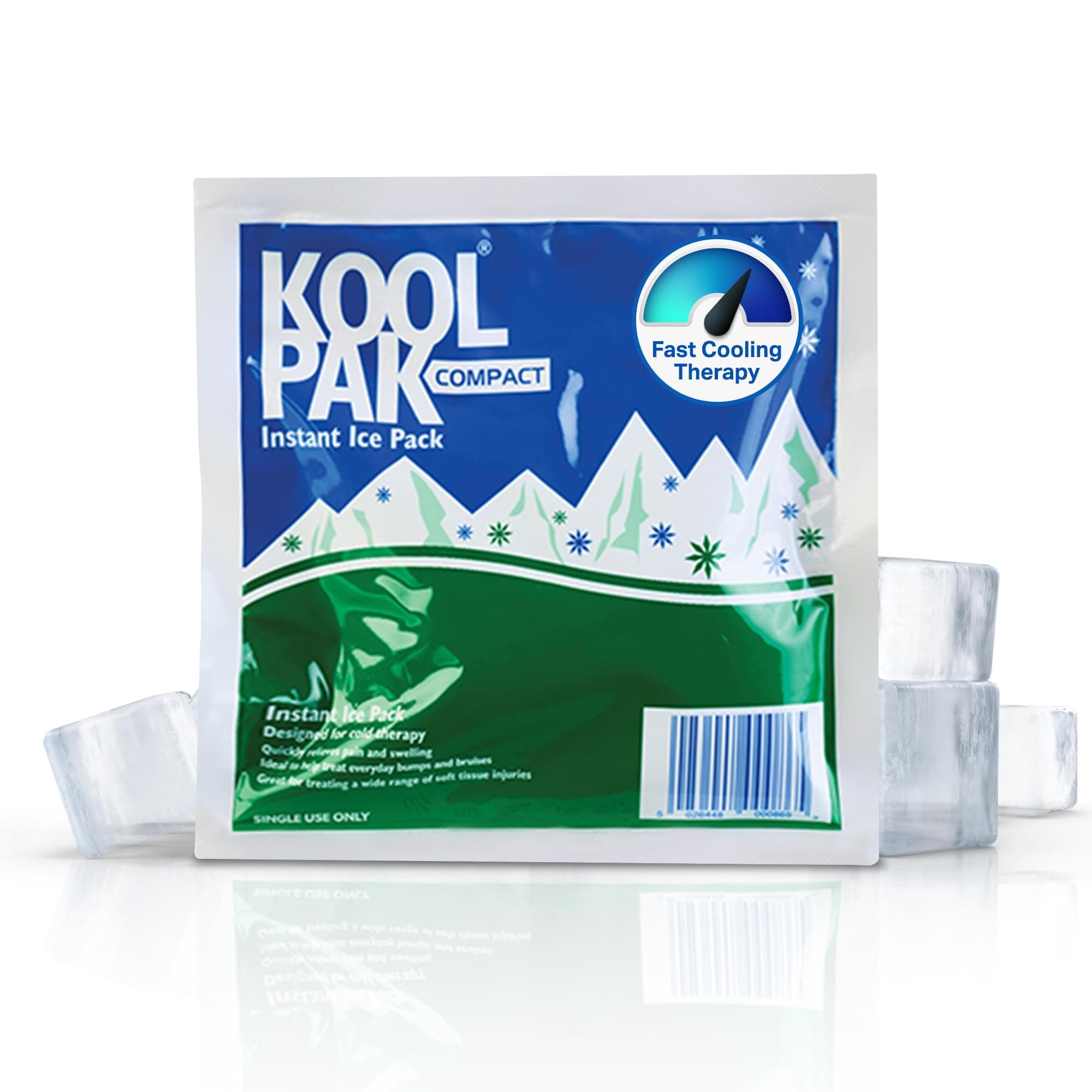 Koolpak Compact Instant Cold Ice Packs - 15 x 15cm (80)