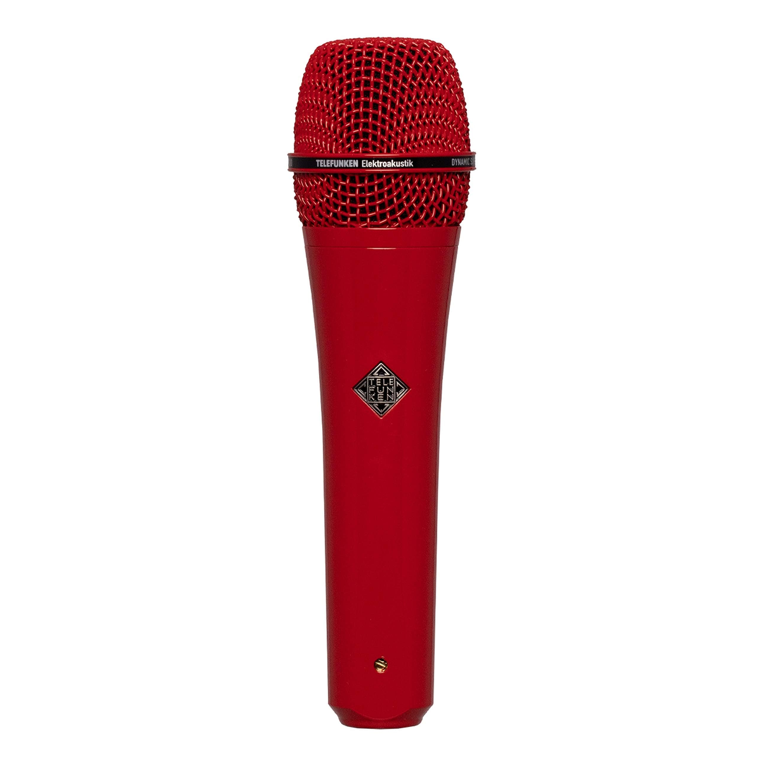 Telefunken M80 | Solid Color Finish Dynamic Series Cardioid microphone (Red)