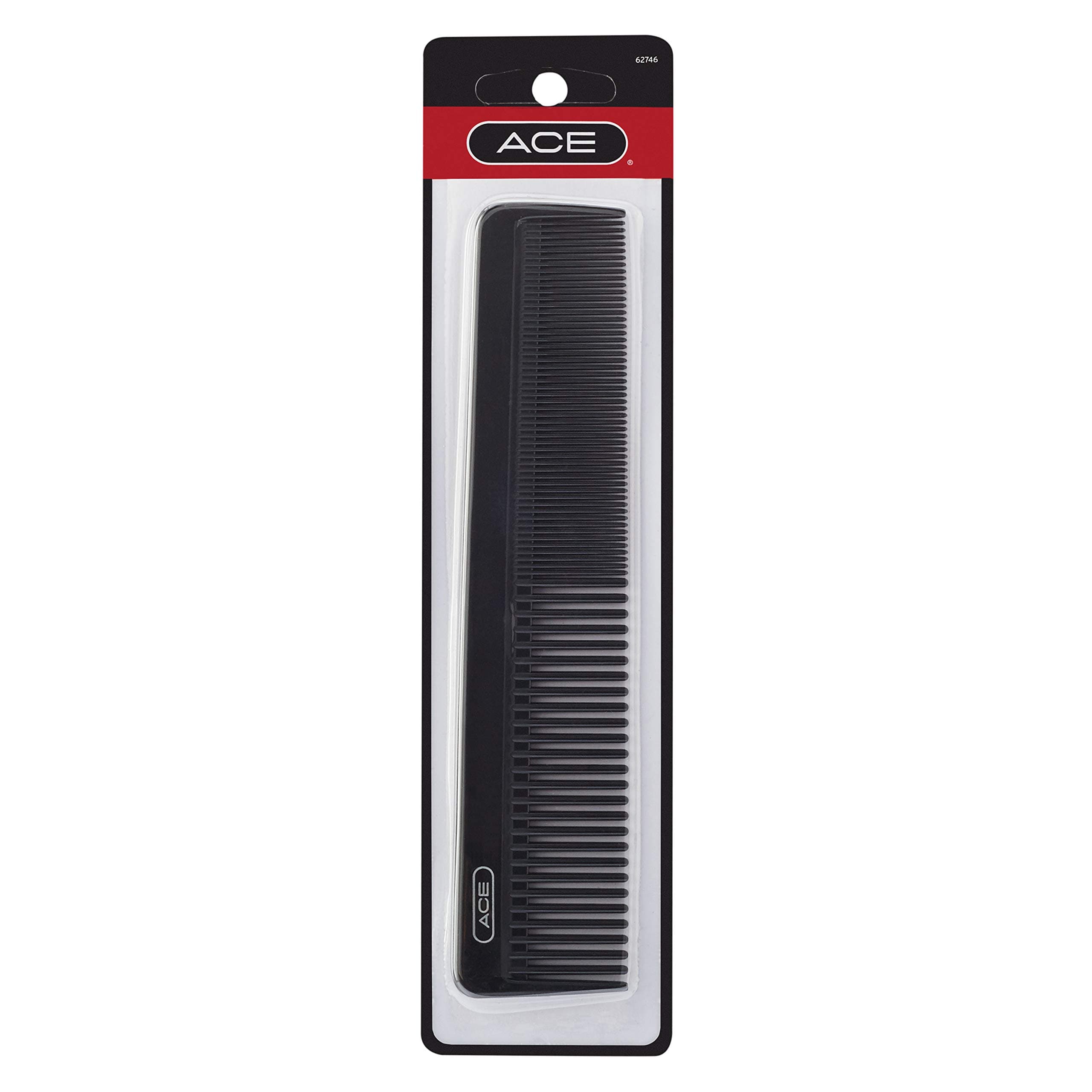 Goody Ace Dressing Comb, Black, 7.5 Inch