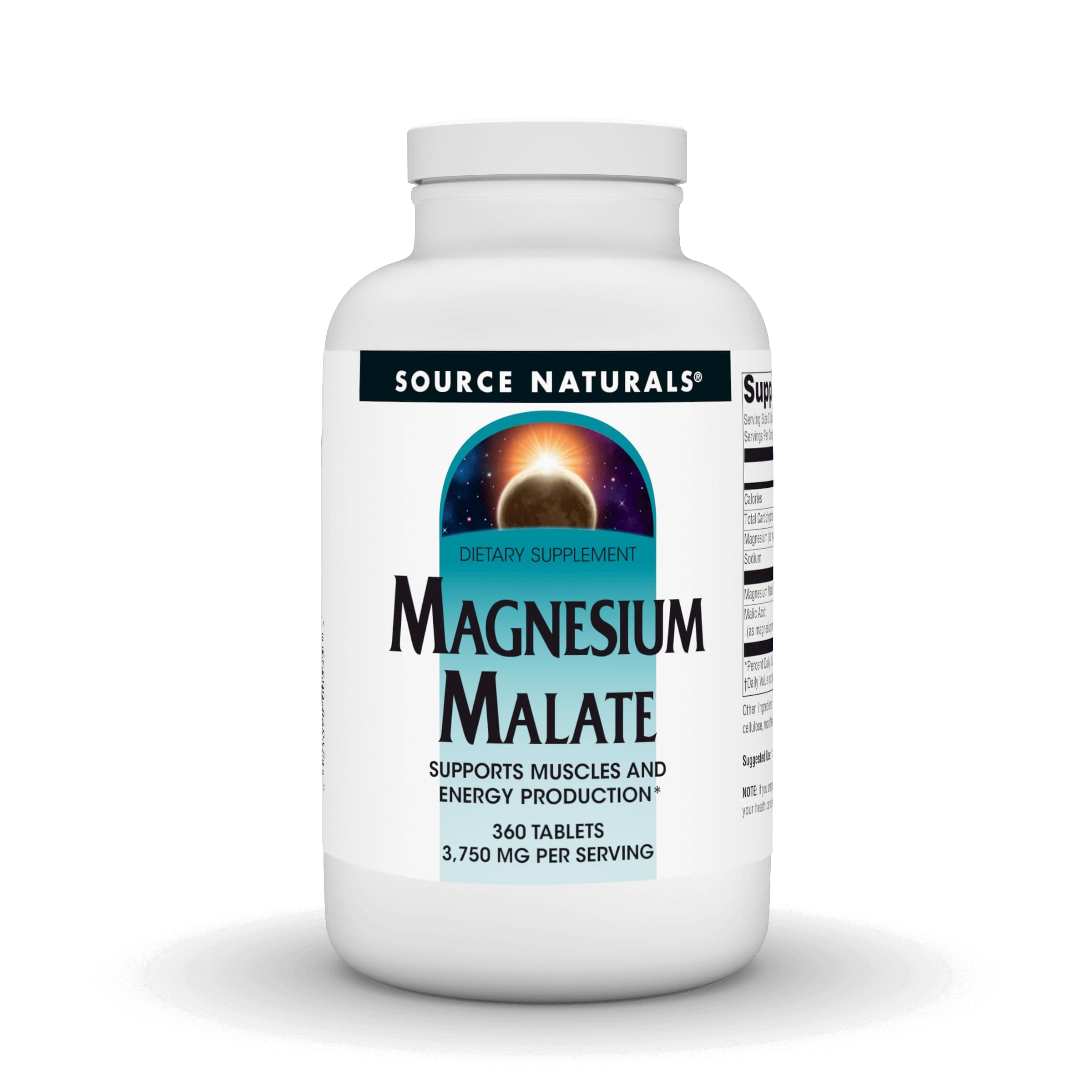 Source Naturals - Magnesium Malate 1250 Mg. 360 Tablets 67911