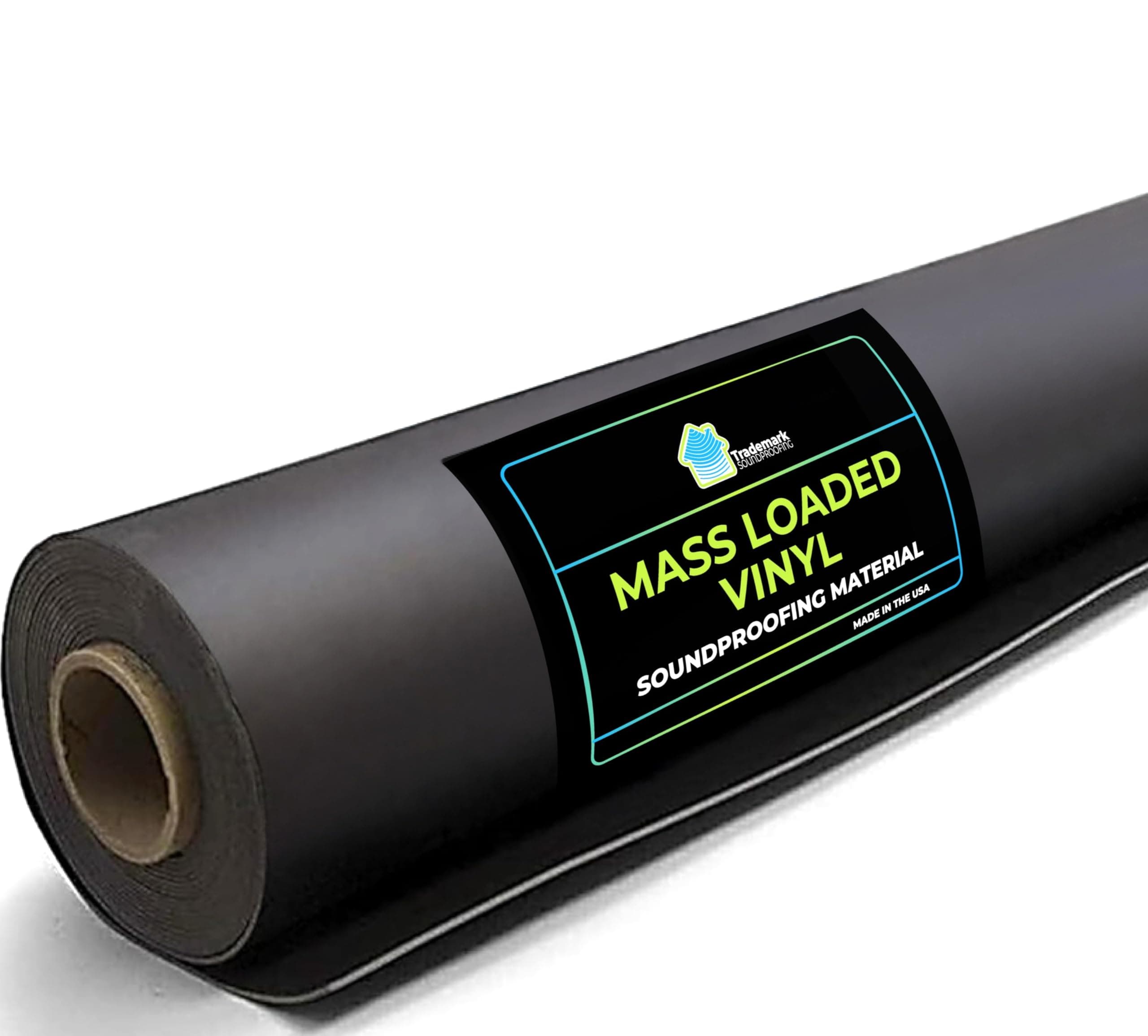 Trademark Soundproofing Mass Loaded Vinyl 1lb - MLV Soundproofing for Wall Sound Barrier - Sound Insulation - Made in USA - 4' x 25' Covers 100 sf - Made in USA