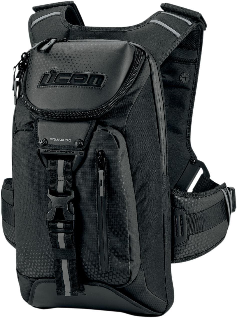 Icon 3517-0282 Black Squad 3 Backpack