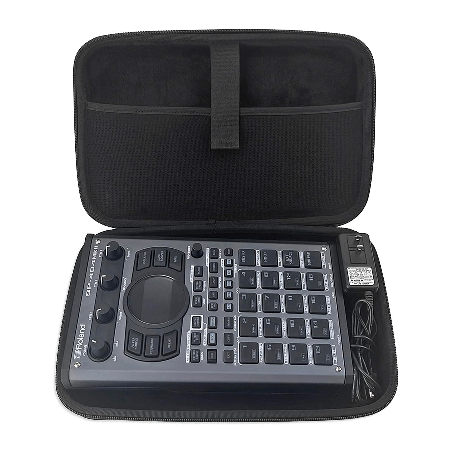 ANALOG CASES Roland SP-404 MKII/SP-404 Case - Custom-Fitted Compact PULSE Hard Case for Travel