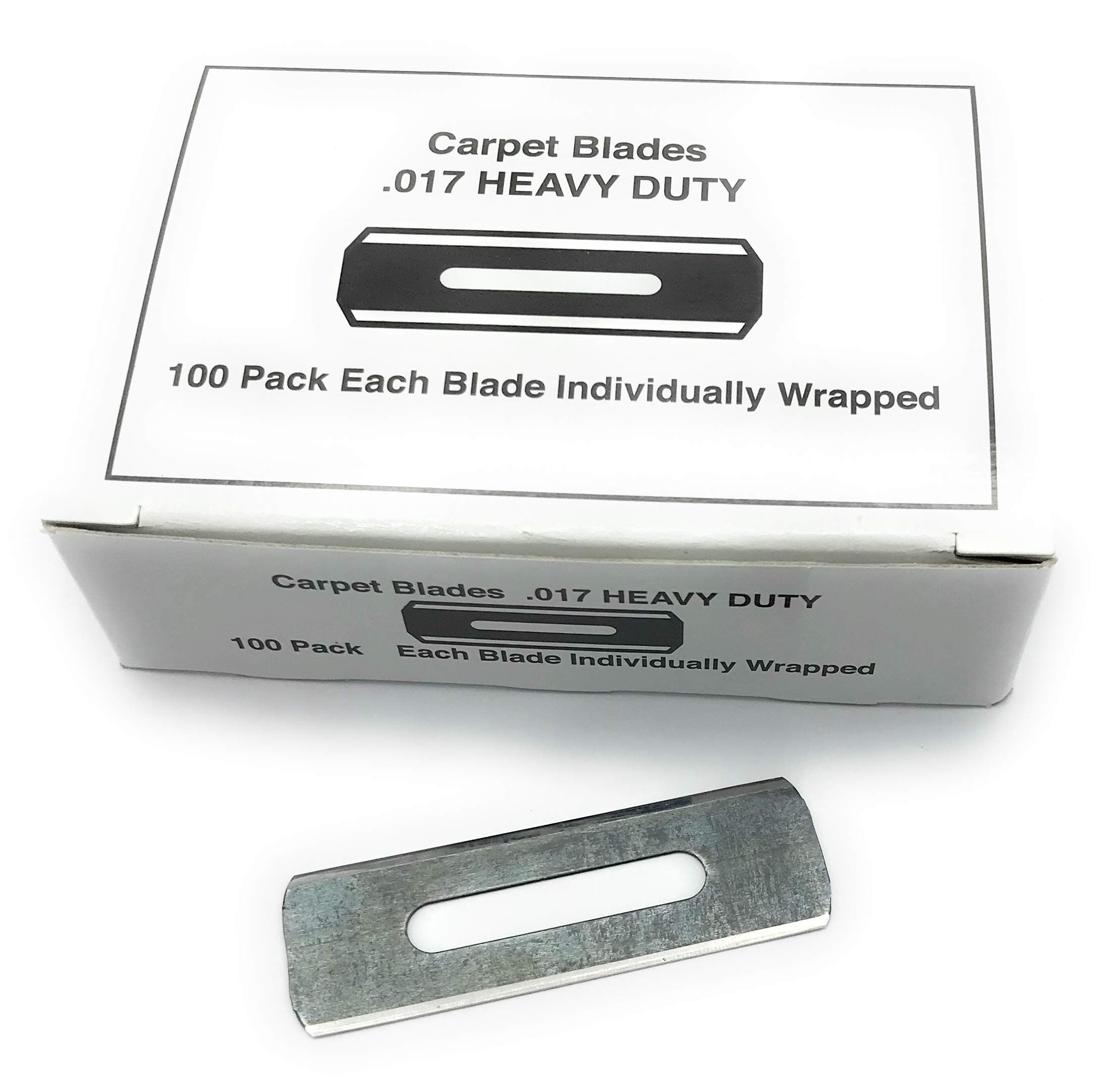 Loop Pile Cushion Back Cutter Slotted Blades x 100