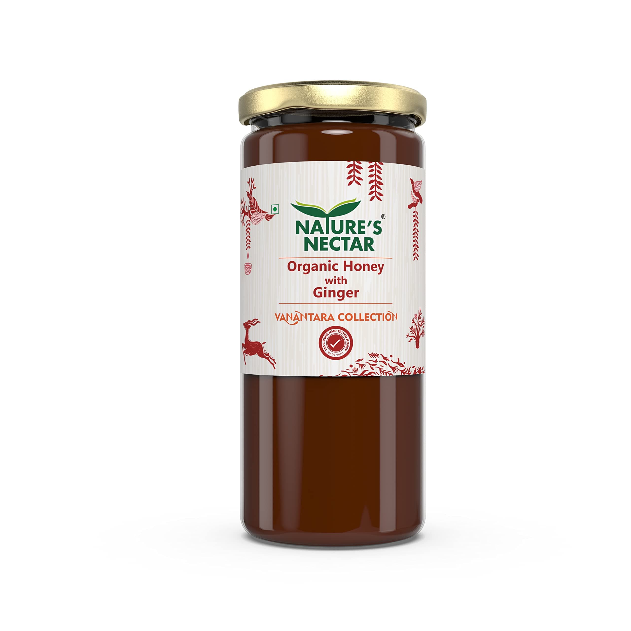 Organic Honey with Ginger 325 g
