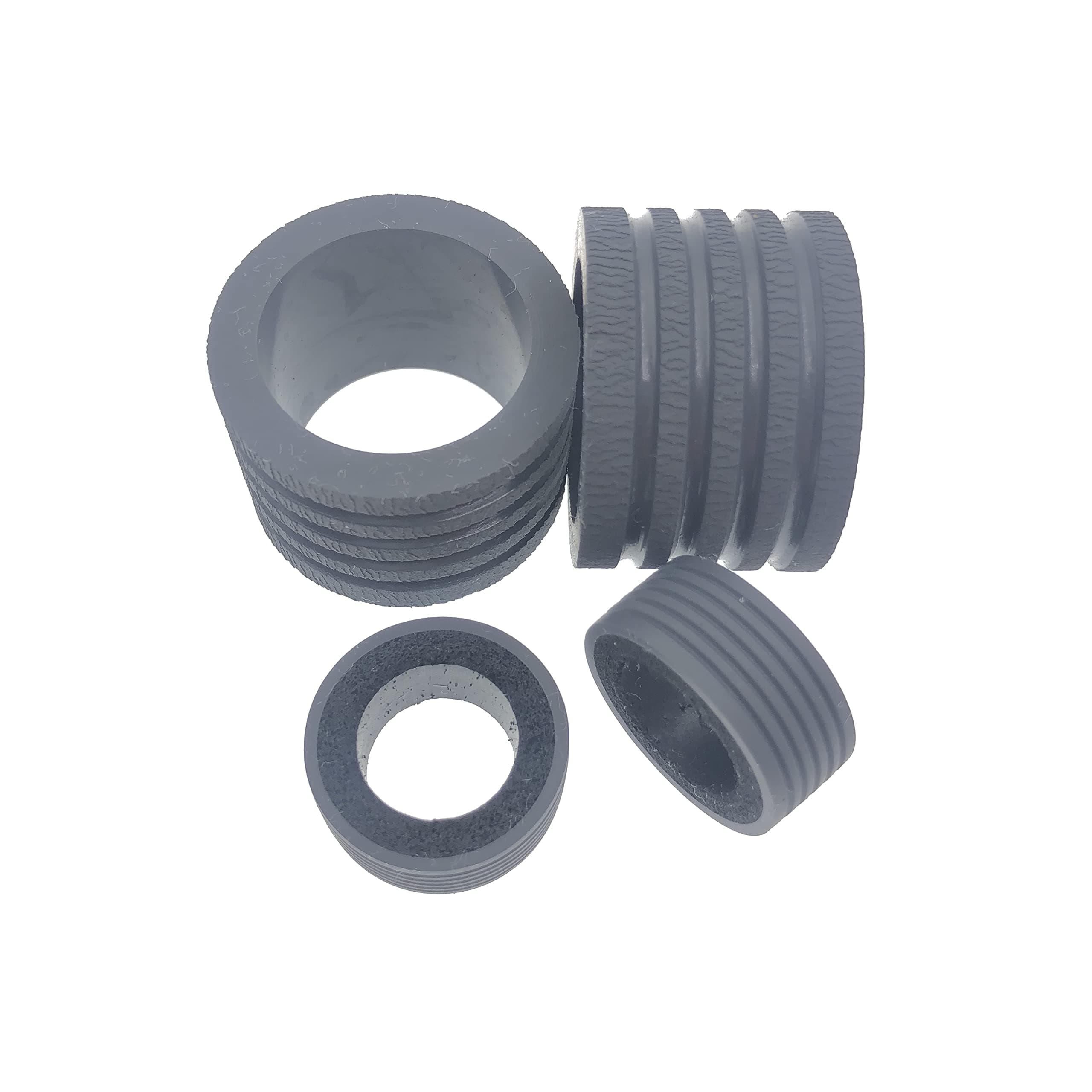 Scanner Exchange Roller Paper Pickup Feed Roller Tires Set Compatible with Canon DR-C230 DR-C240 DR-M160 DR-M160II DR-S150 R40 R50 RS40