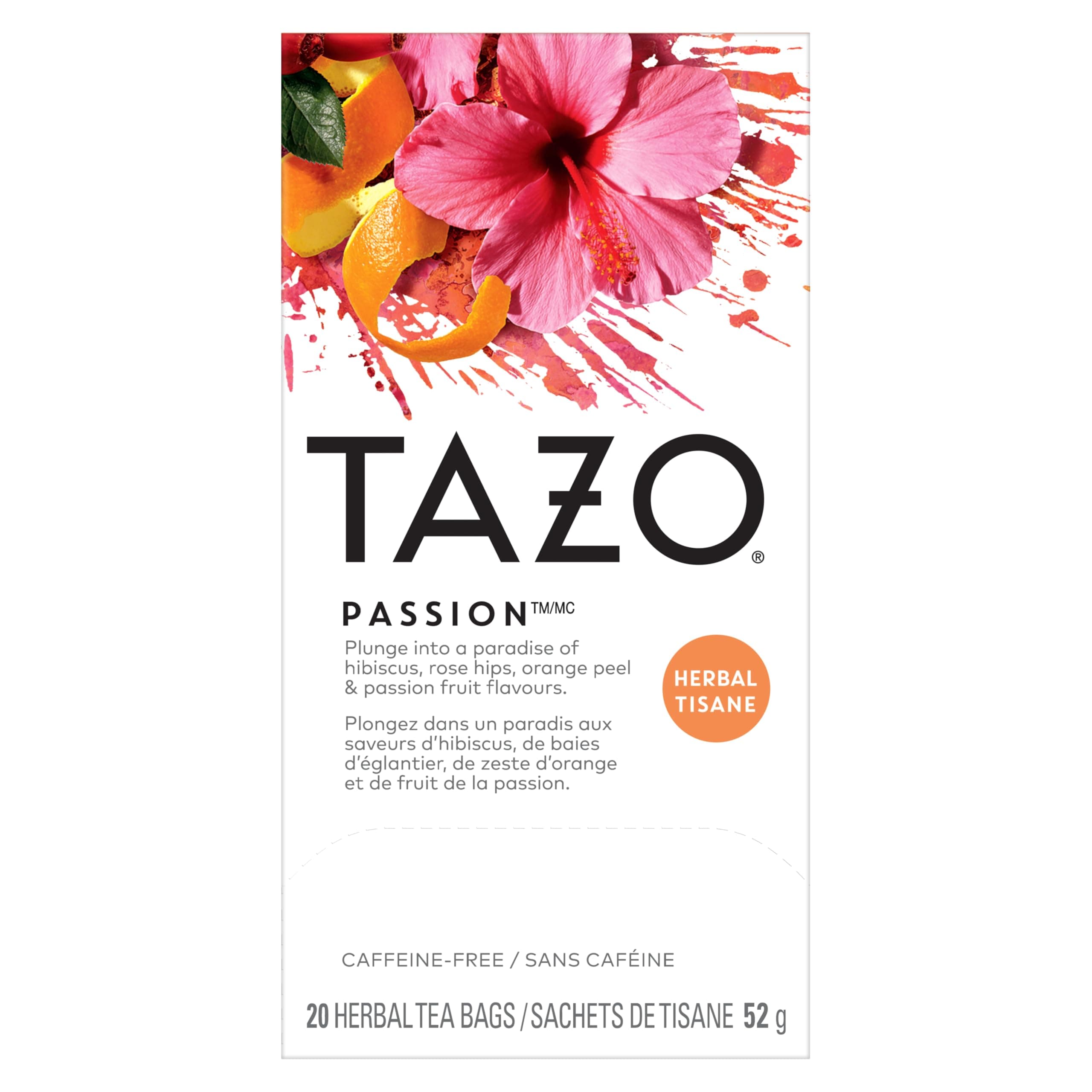 Tazo Tea, Passion Tea, Tea Bags, 20 ct