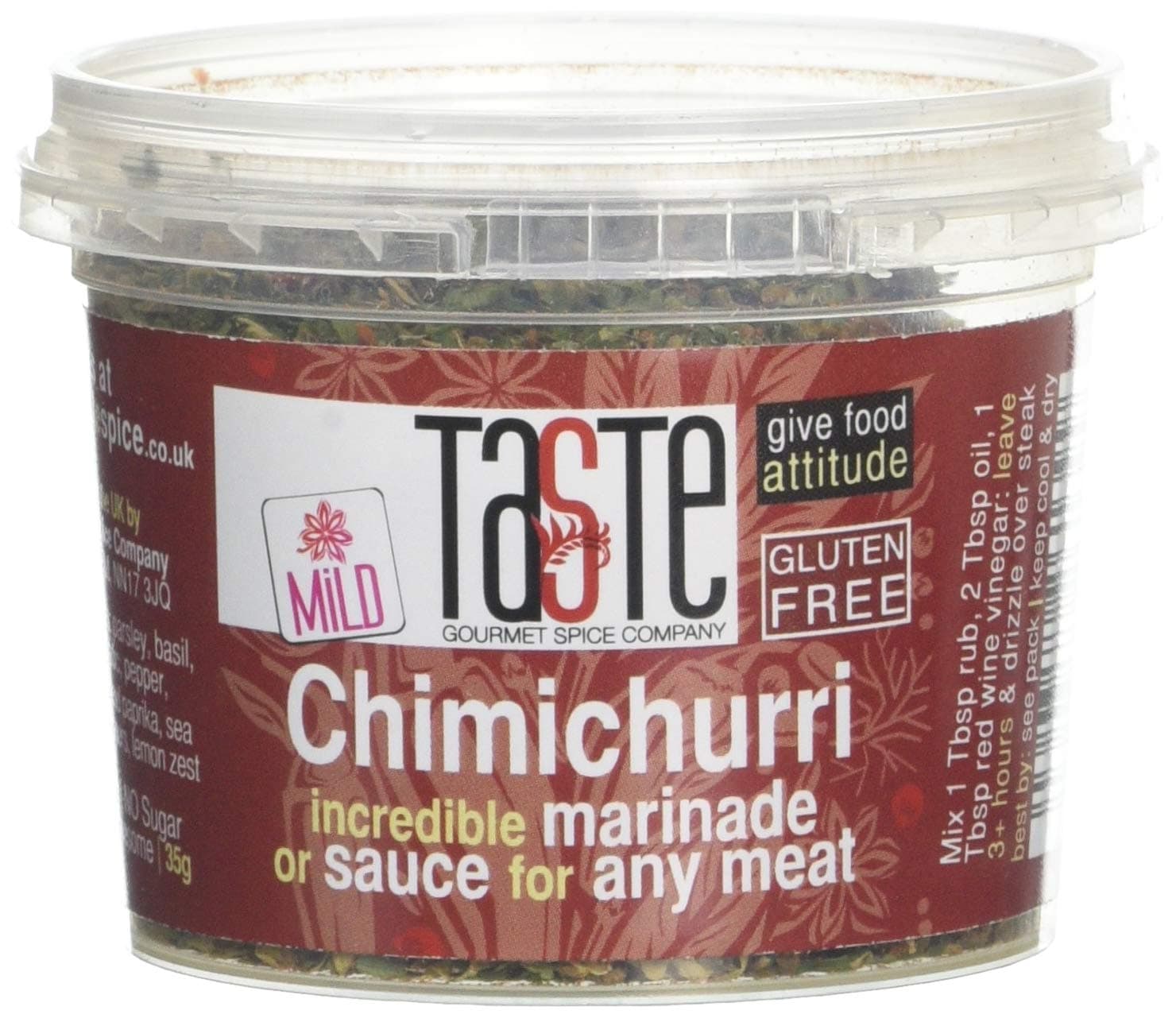 Mild Chimichurri Rub 35 g