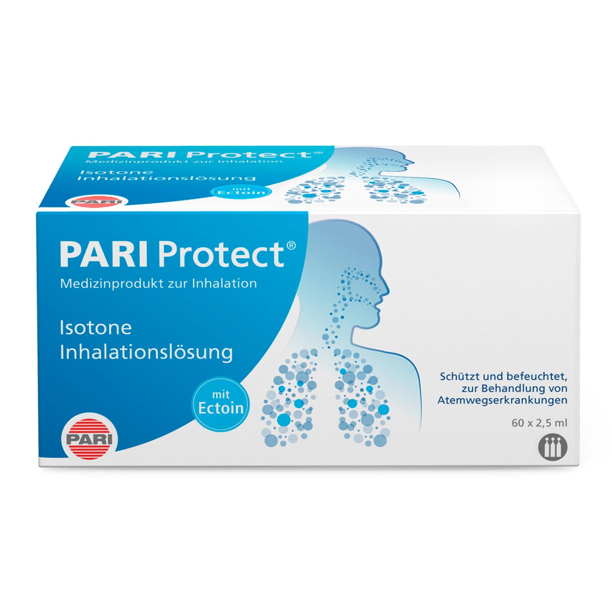 Pari ProtECT 077G6003 Inhalation Solution 60 x 2.5 ml