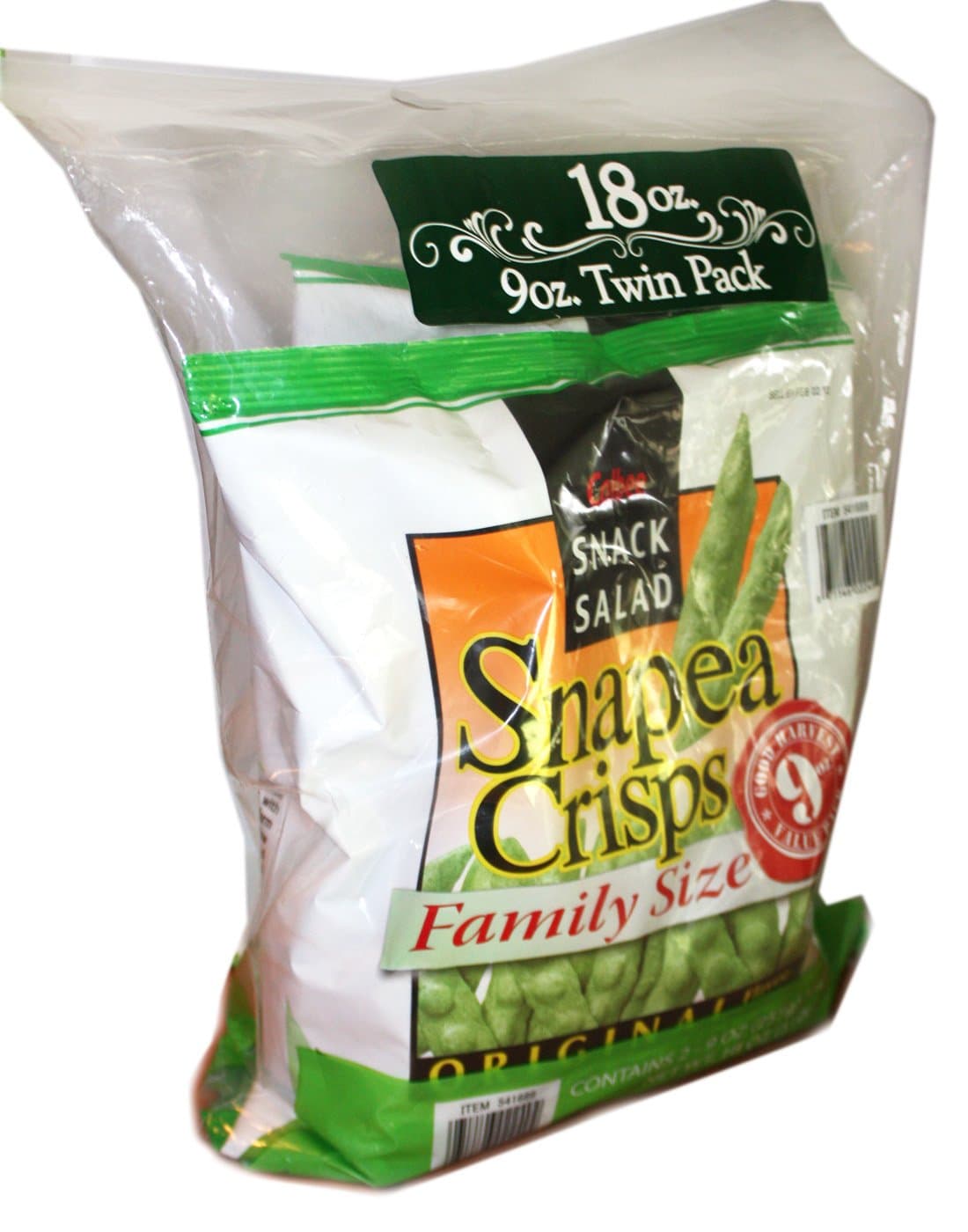 Snapea Crisps Twin Pack 9oz. Value Packs