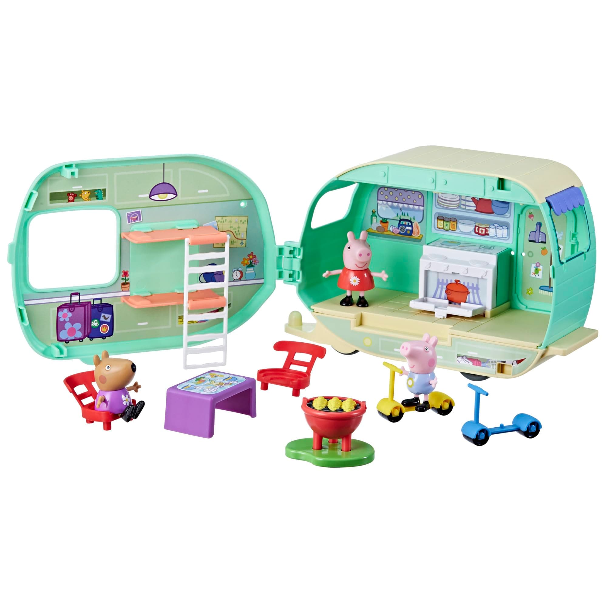 Hasbro Peppa Pig Peppas Caravan Trailer Playset