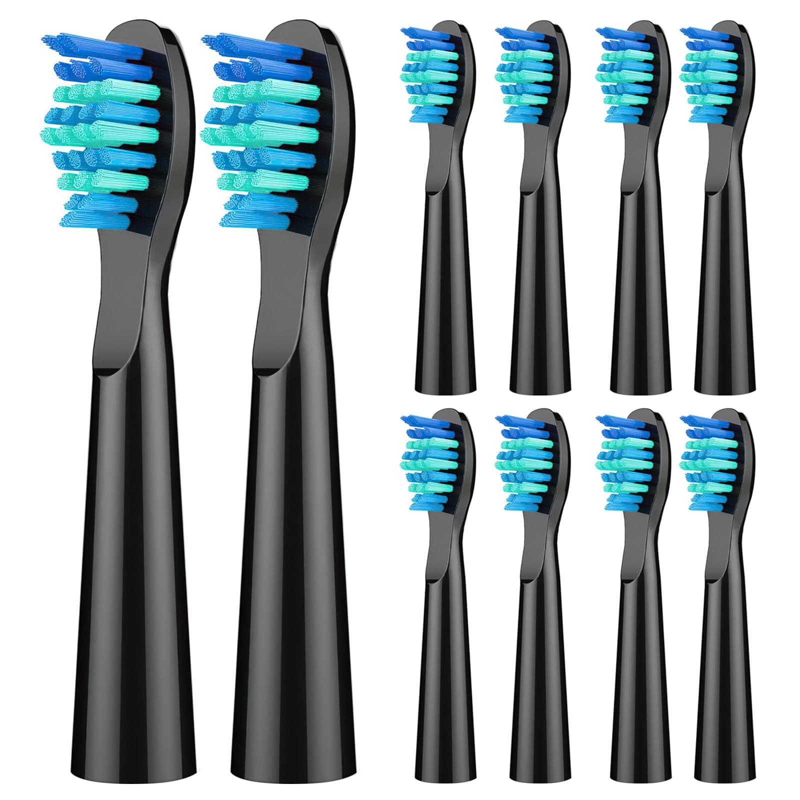 Toothbrush Replacement Heads Compatible with Bitvae D2 Electric Toothbrush,Sonic Electric Toothbrush Heads for Bitvae D2 Electric Toothbrush,10 Pack
