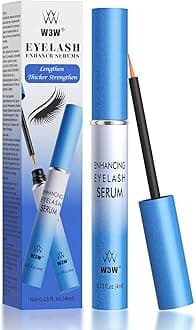 Lash Serum for Eyelash Growth Thickness, Stronger, Healthier Lashes & Brows, Natural Eyelash Serum for Rapid Longer, Fuller and Thicker, Eyelash Growth Serum, Safe Non-irritating