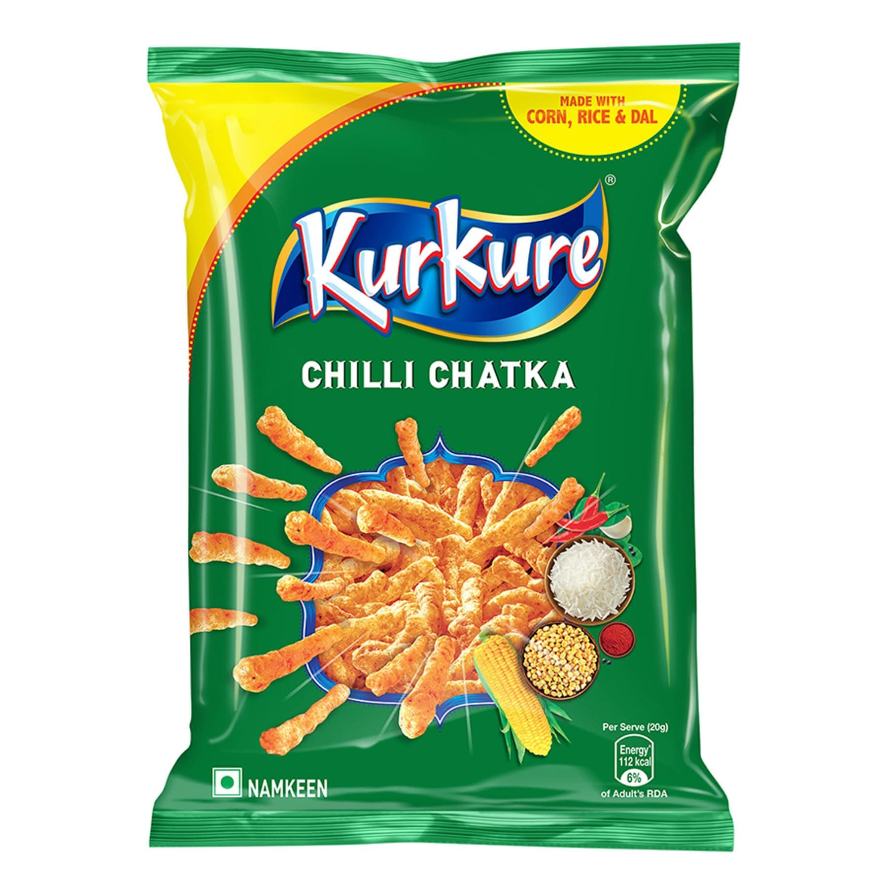 Namkeen - Chilli Chatka - 94 g Pack - India
