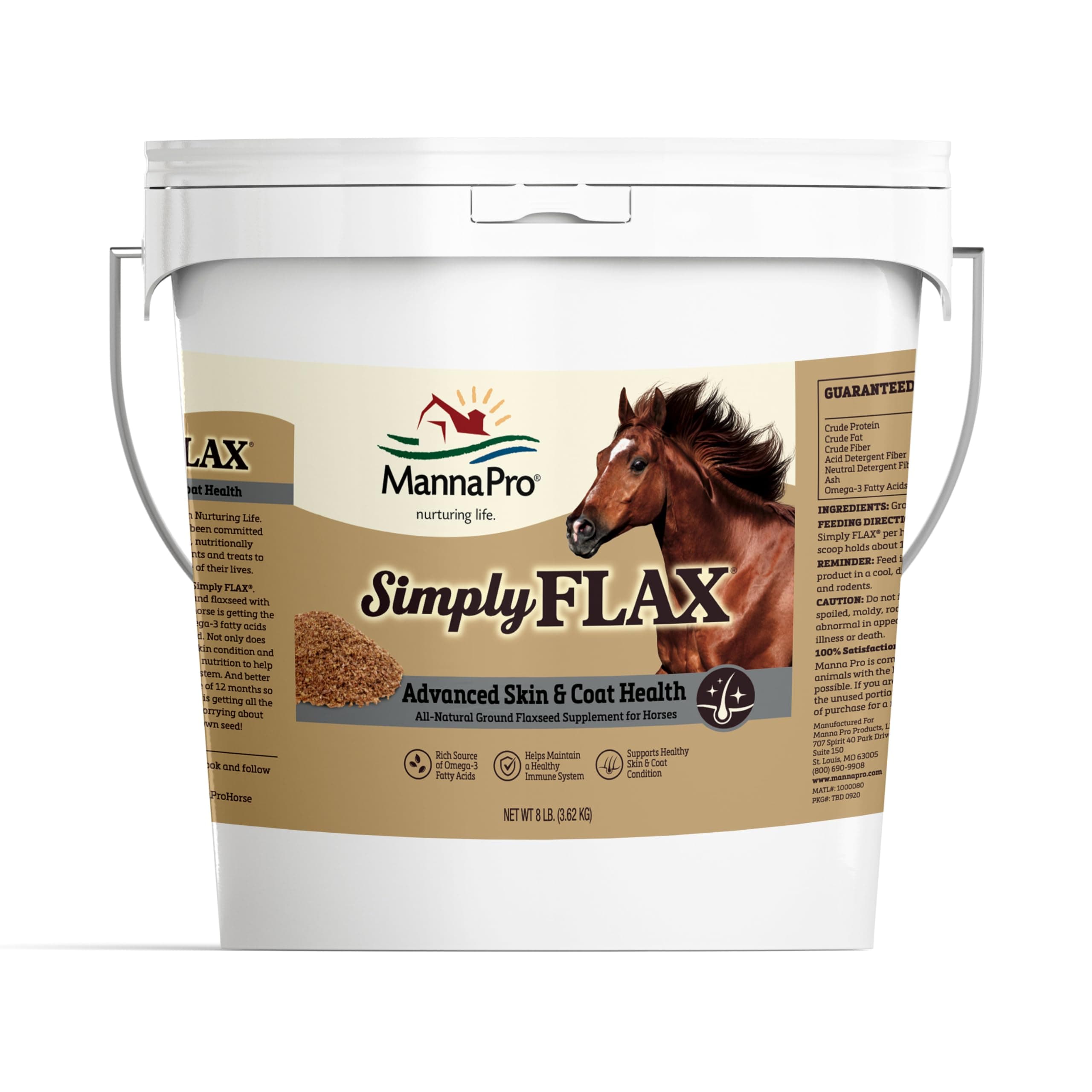 Manna Pro Simply Flax, 8 lb