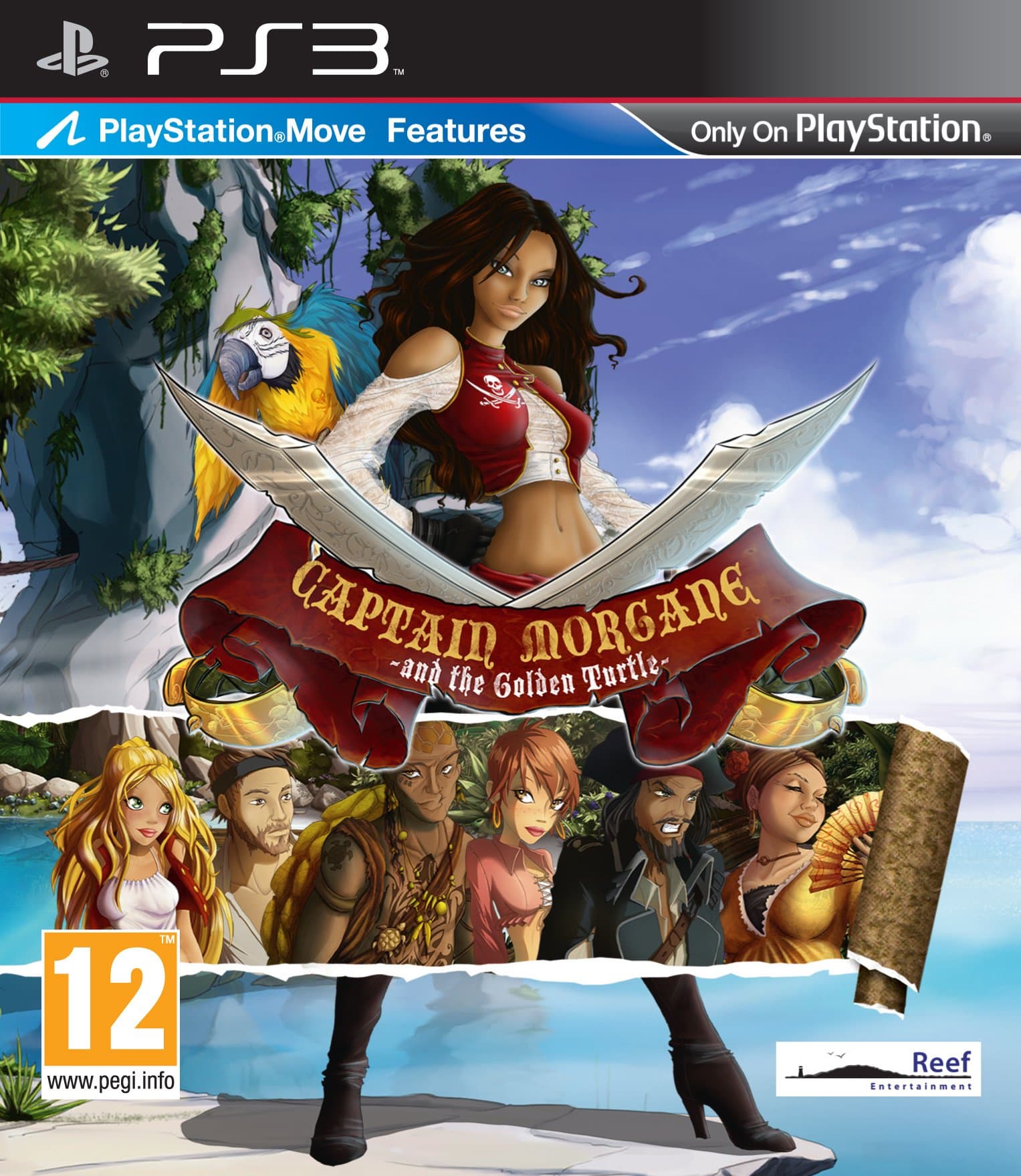 Captain Morgane and the Golden Turtle (PS3)