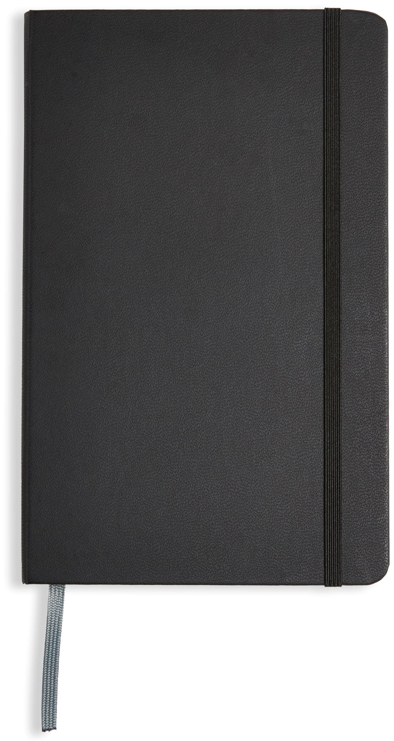 Amazon Basics Classic Notebook, Large, Ruled, Black