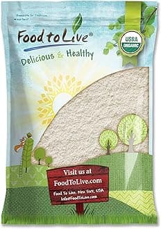 Organic Whole Wheat Pastry Flour, 8 Pounds - Non-GMO, Finely Ground, Unbleached, Unbromated, Vegan, Kosher, All Natural, No Preservatives, Bulk, Product of the USA