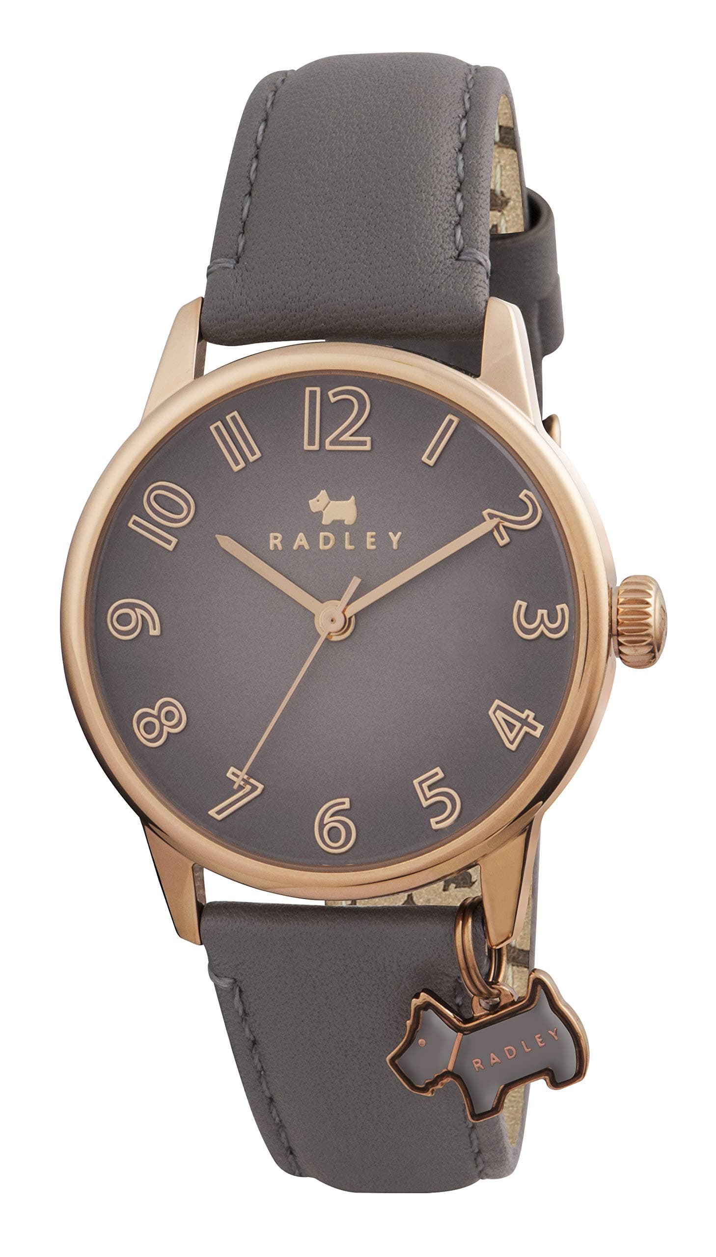 RADLEY Ladies Grey Leather Strap Watch RY2248