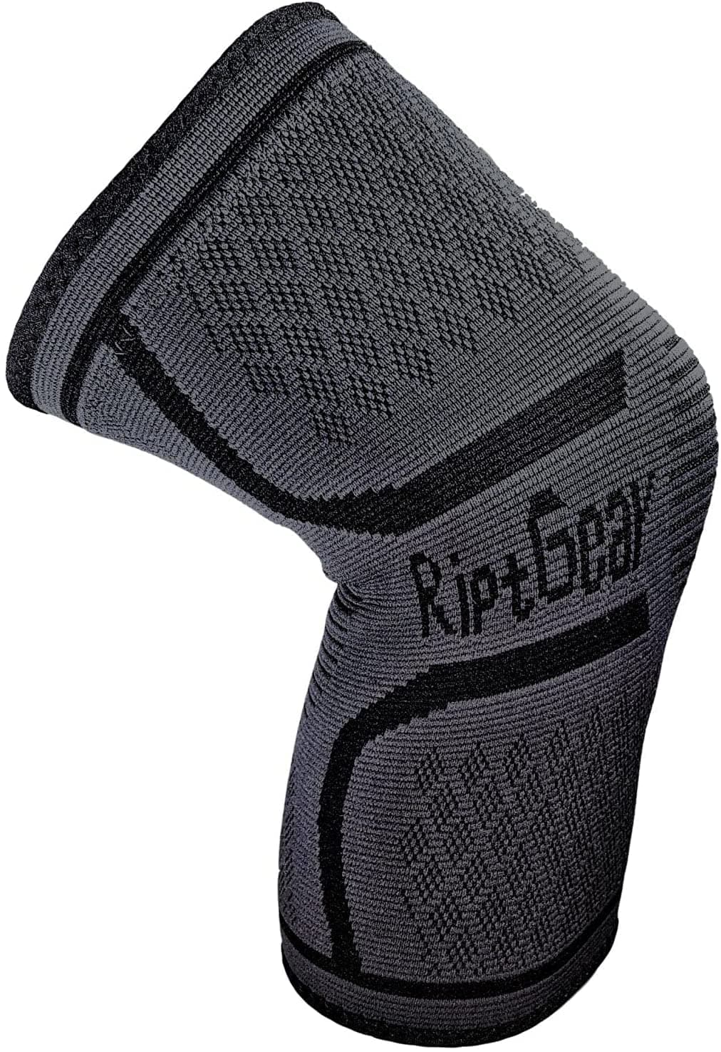 RiptGearKnee Compression Sleeves (3XL) - Braces for Knee Pain - Compression for Arthritis, Meniscus Tear, Running, Walking - Support for Women and Men (XXX-Large, Gray (1 Pack))