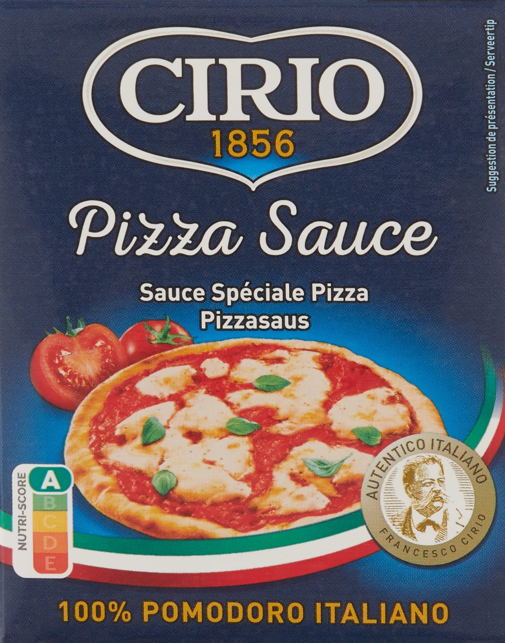 Cirio Pizza Sauce, 380 grams