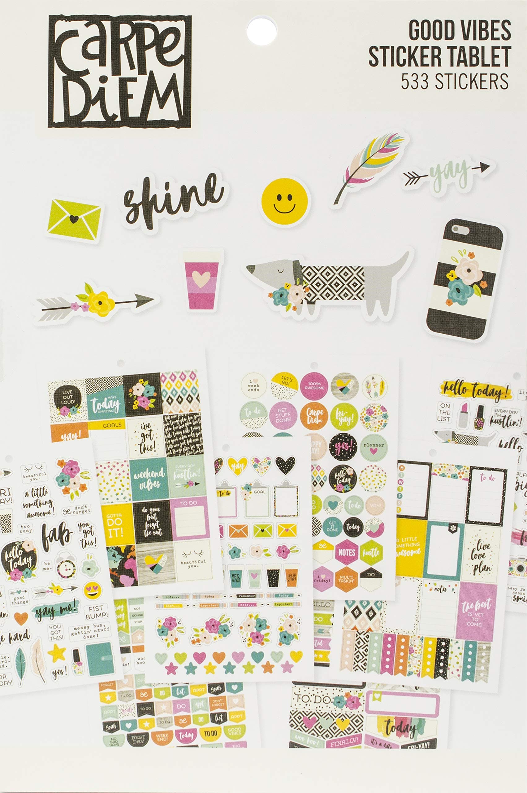 Carpe A5 STKR Tablet Good Vibes