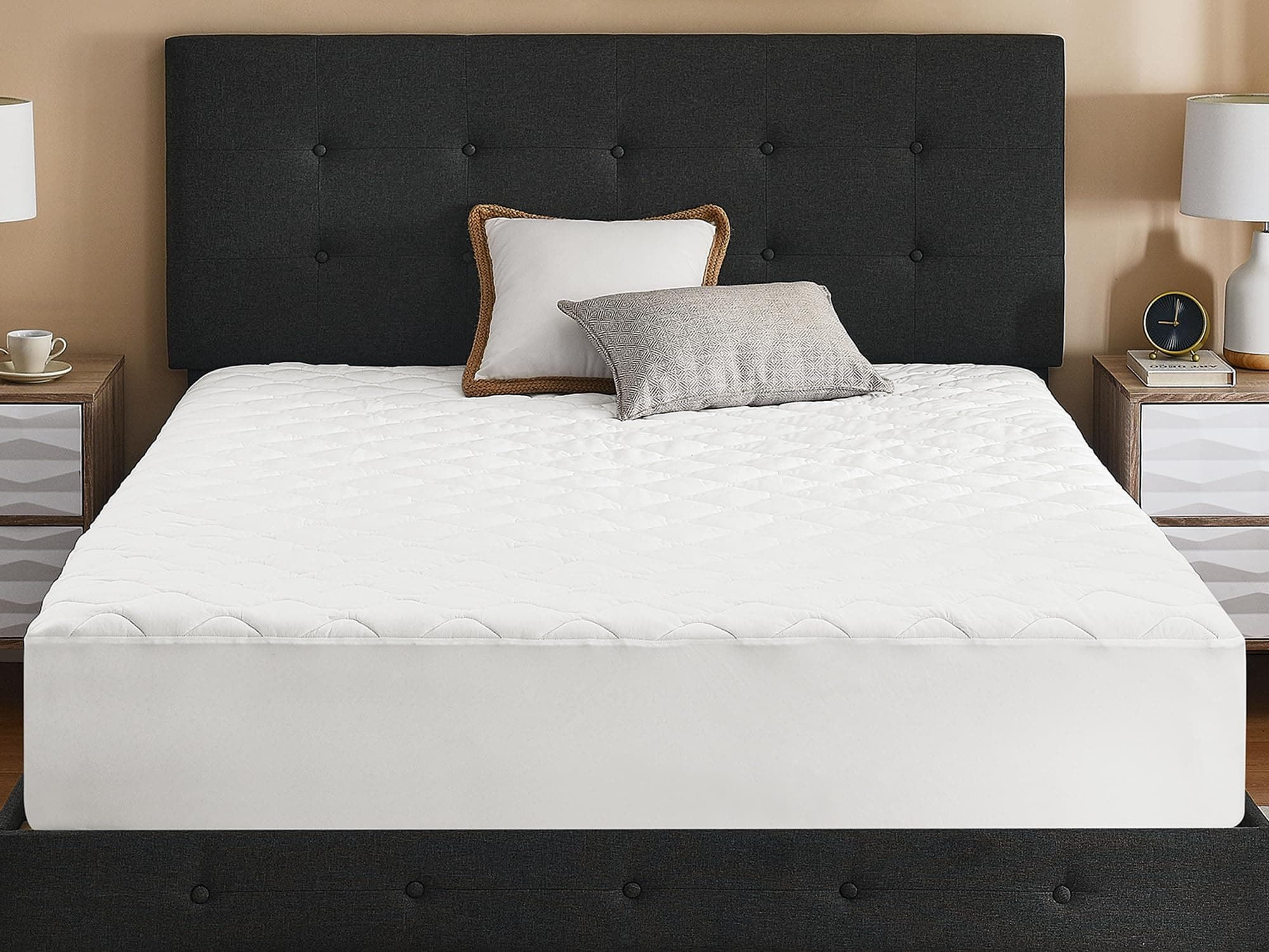 Defend-A-Bed Deluxe Quilted Waterproof Mattress Protector, Queen