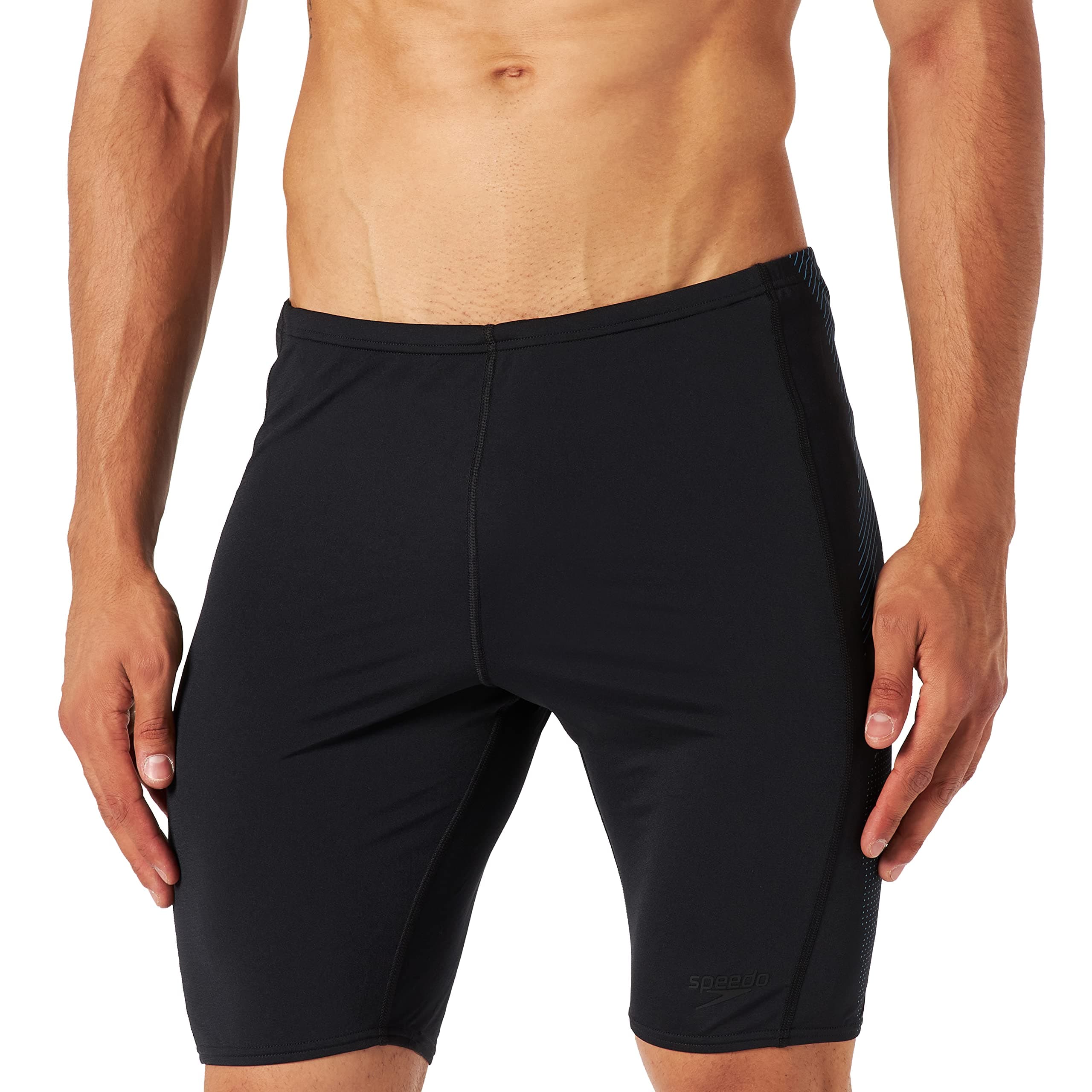 SpeedoMen's Tech Panel Jammer Swim Briefs