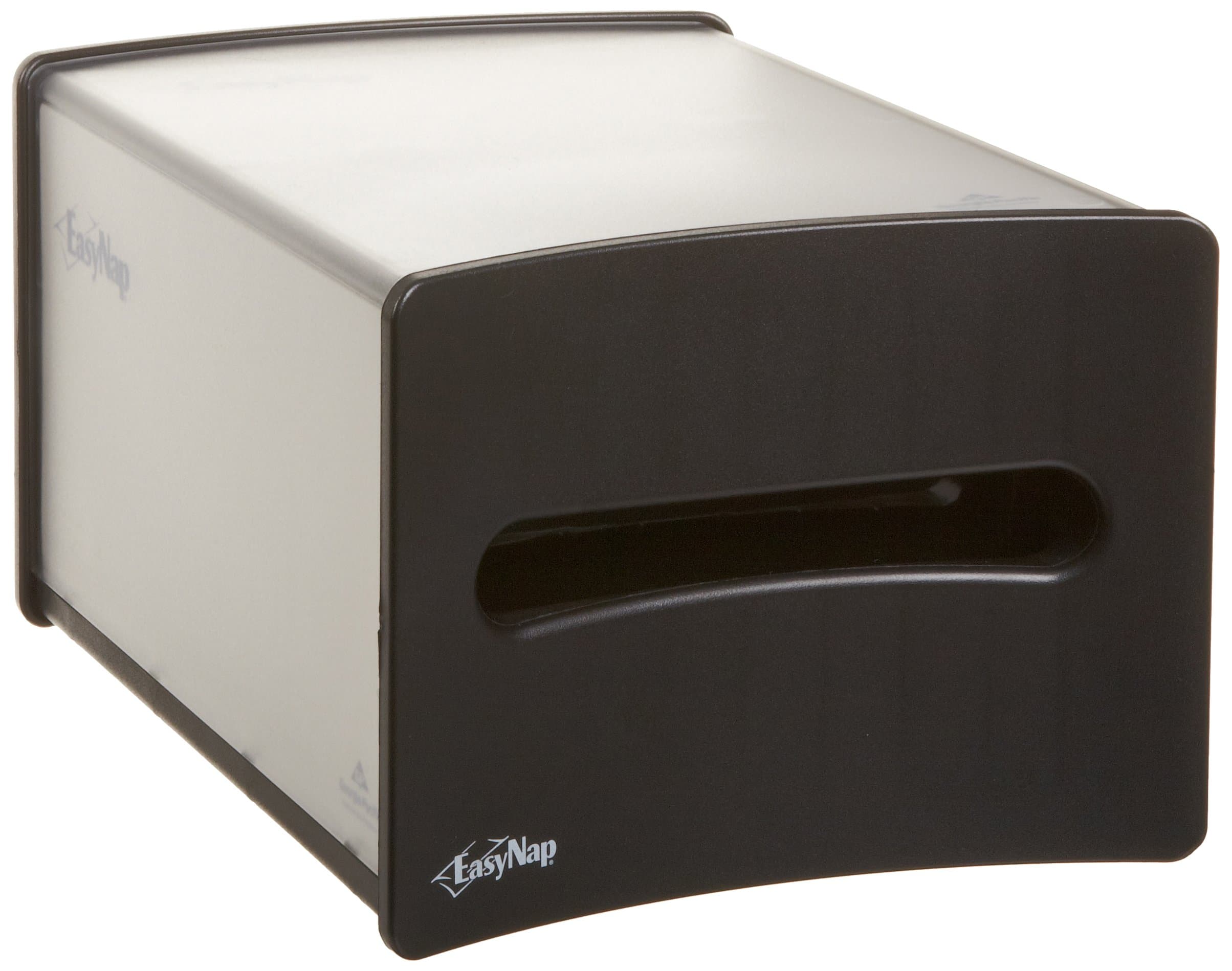 Easynap 545-10 9.25" Width x 7.25" Height x 13.62" Depth, Black Color, Counter Top Napkin Dispenser