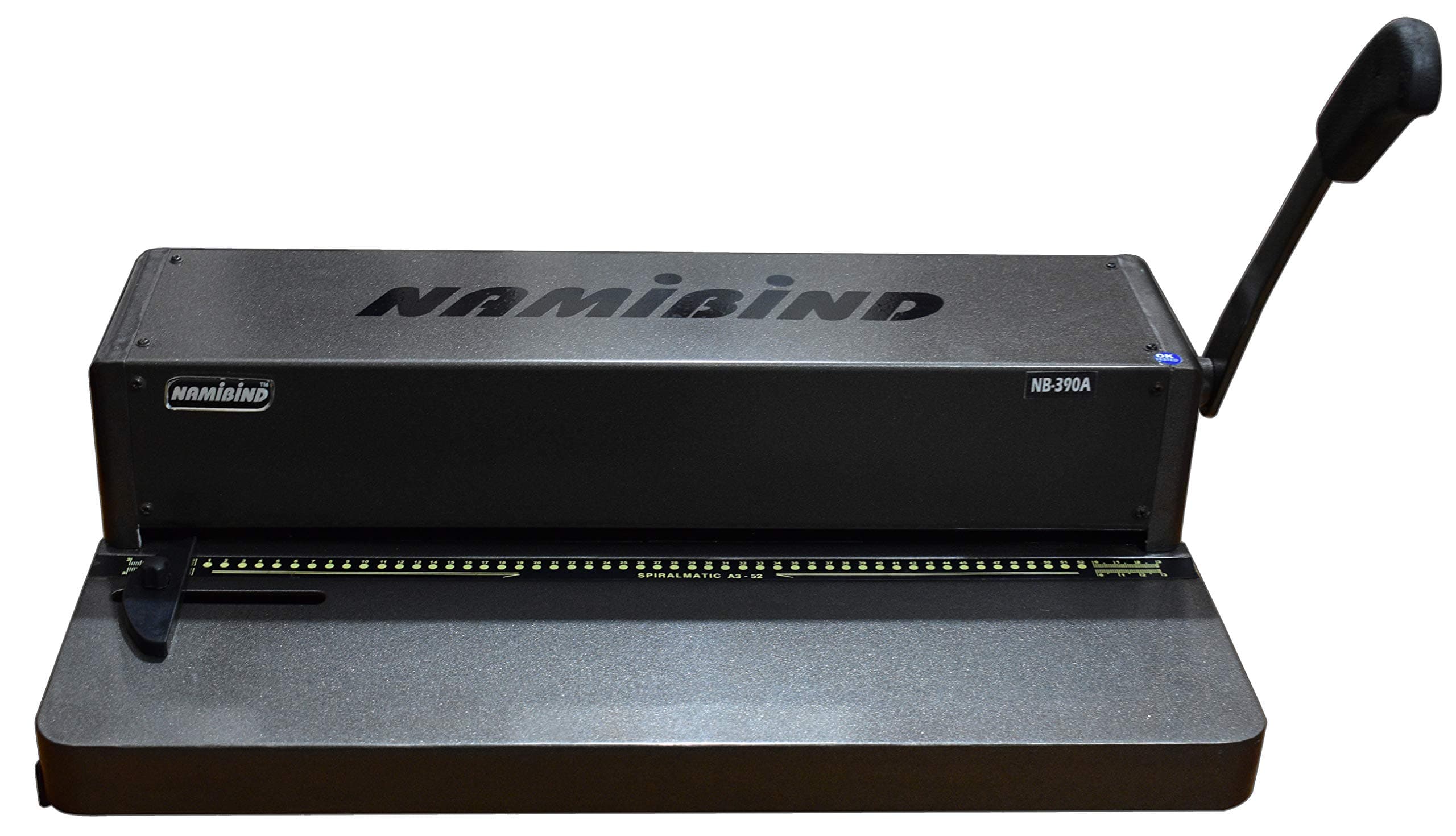 Namibind A4 & A3 Spiral Binding Machine Note Book Spiral Binding Machine Binding Capacity 400 Sheet and Best for Office & Bank