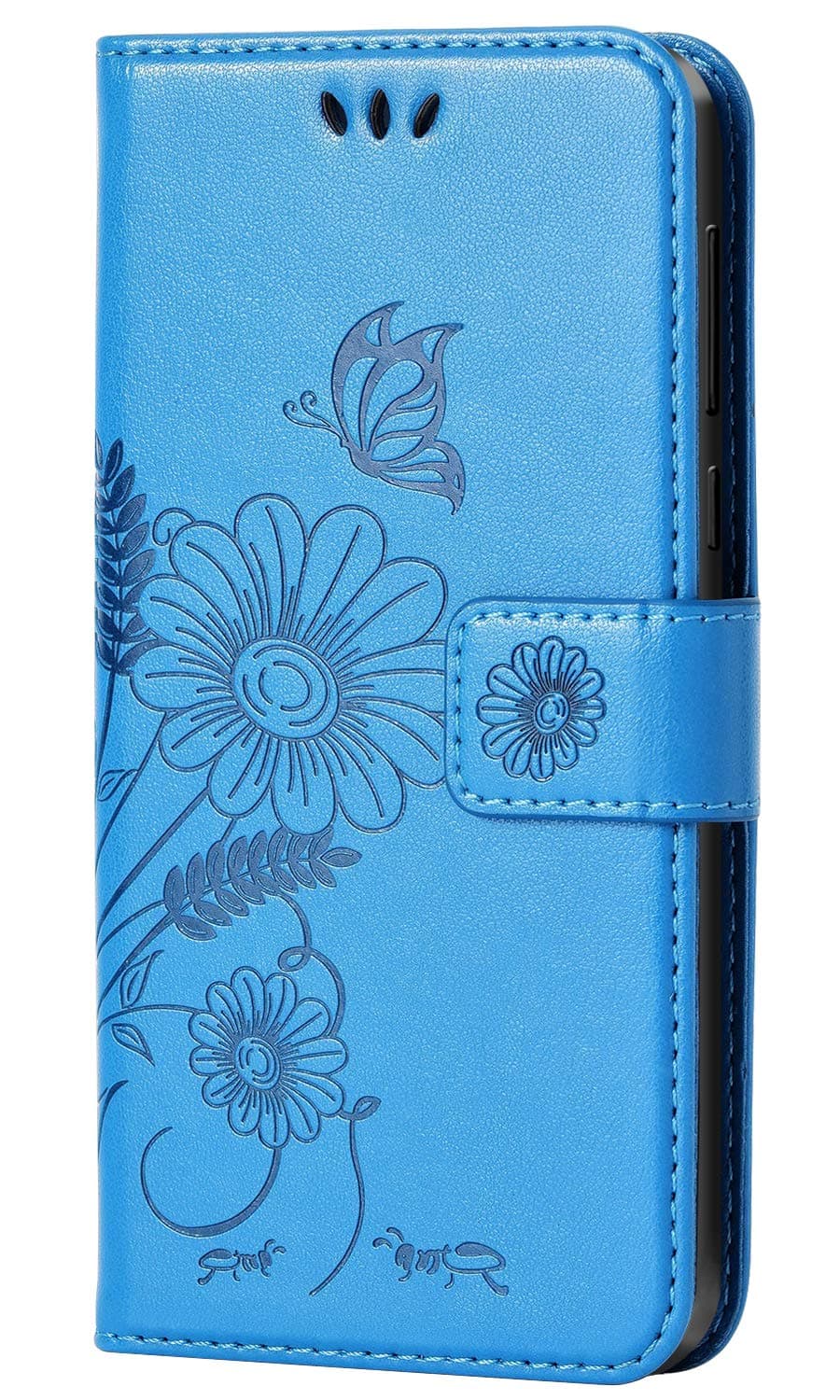 kazineer Honor 9 Lite Case Premium Leather Phone Case Protective Cover for Huawei Honor 9 Lite (Turquoise blue)