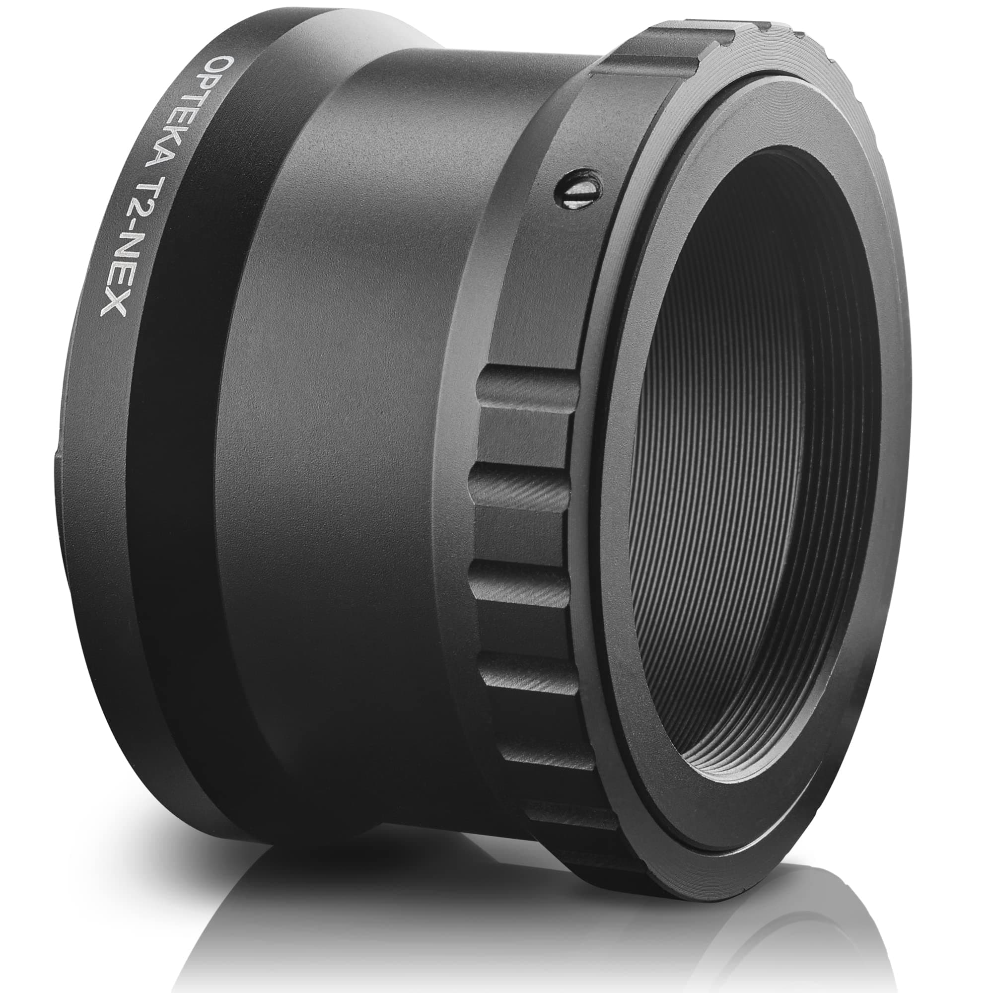 Opteka T-Mount (T2) Lens Adapter Compatible with Sony E-Mount a9, a1, a7R, a7S, a7, a6600, a6500, a6400, a6300, a6100, a6000, a5100, a5000, a3000, NEX-7, NEX-6, NEX-5T, NEX-5N, NEX-5R Mirrorless